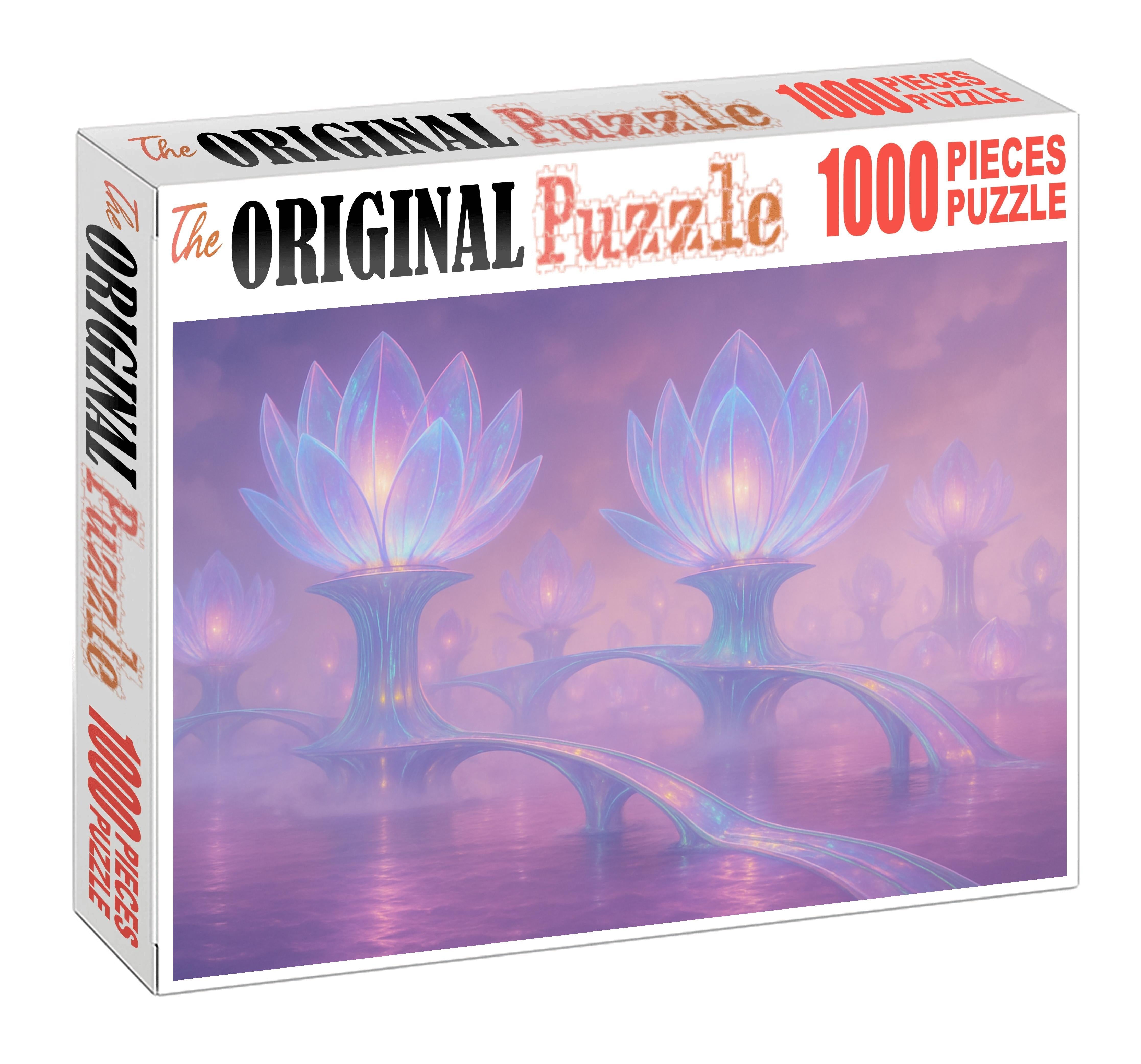 The Floating City Of Glass Blossoms 300 Piece Puzzle