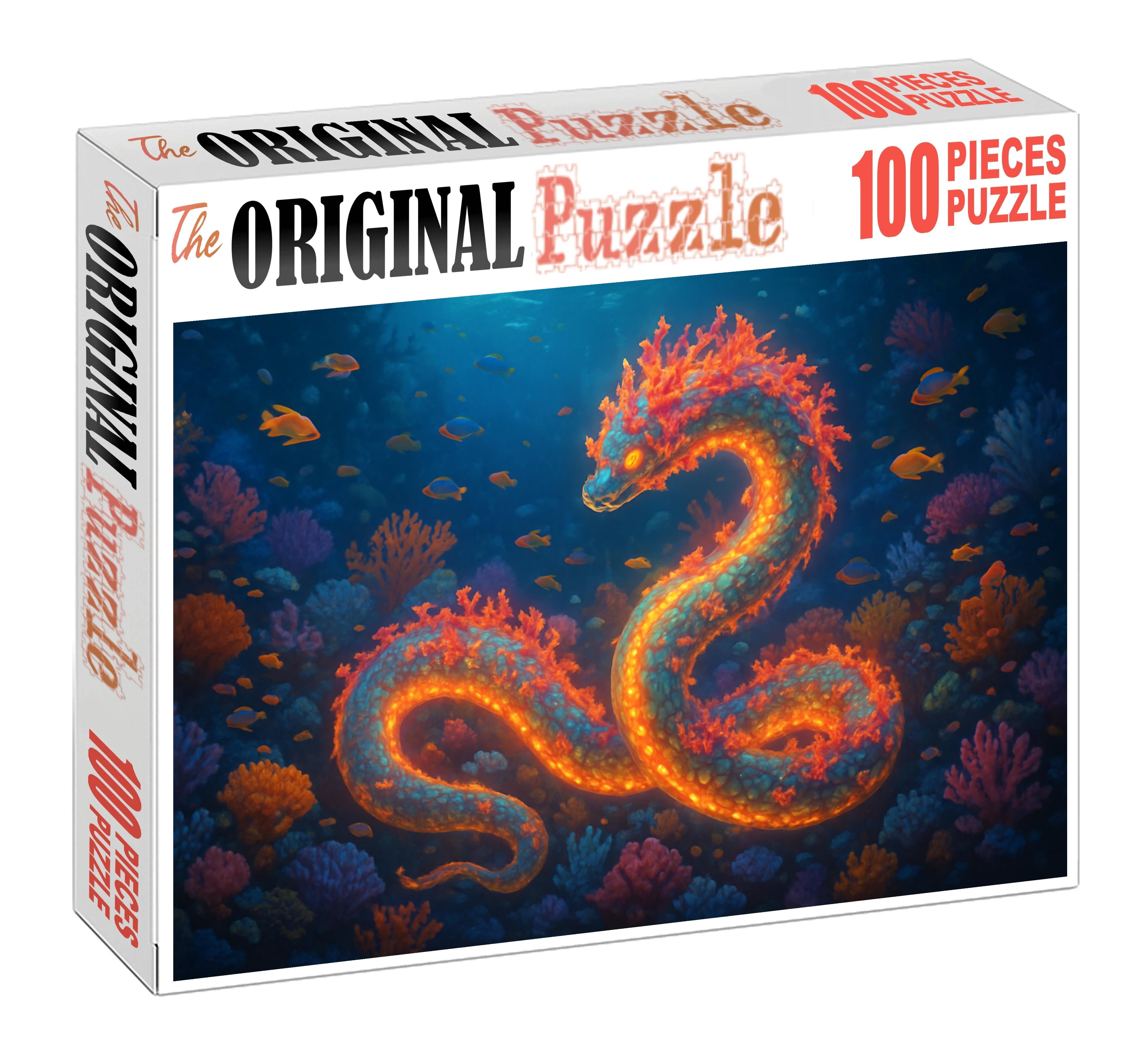 Luminescent Coral Serpent Challenging Puzzles