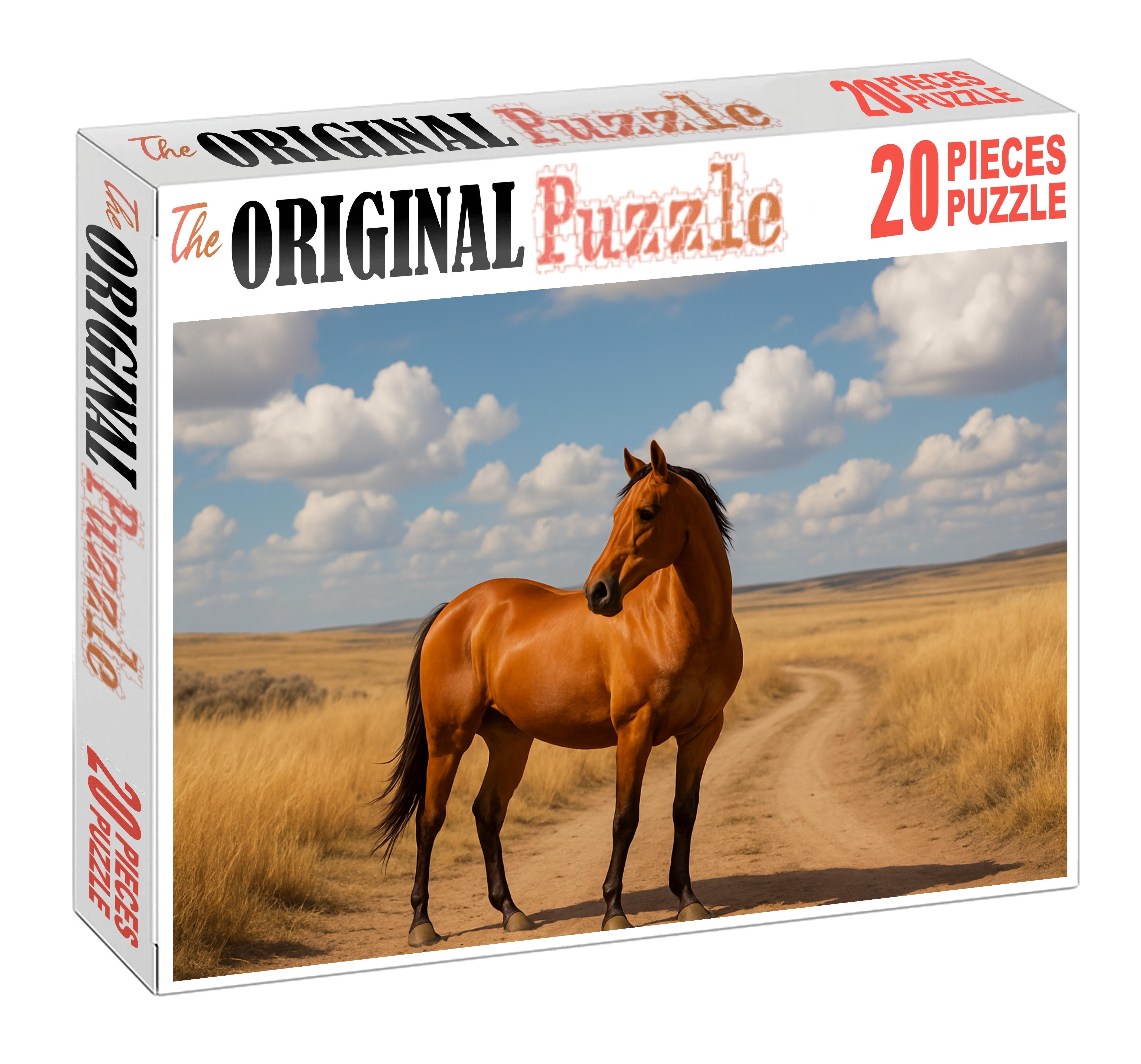 Golden Prairie Arabian Filly Challenging Puzzles