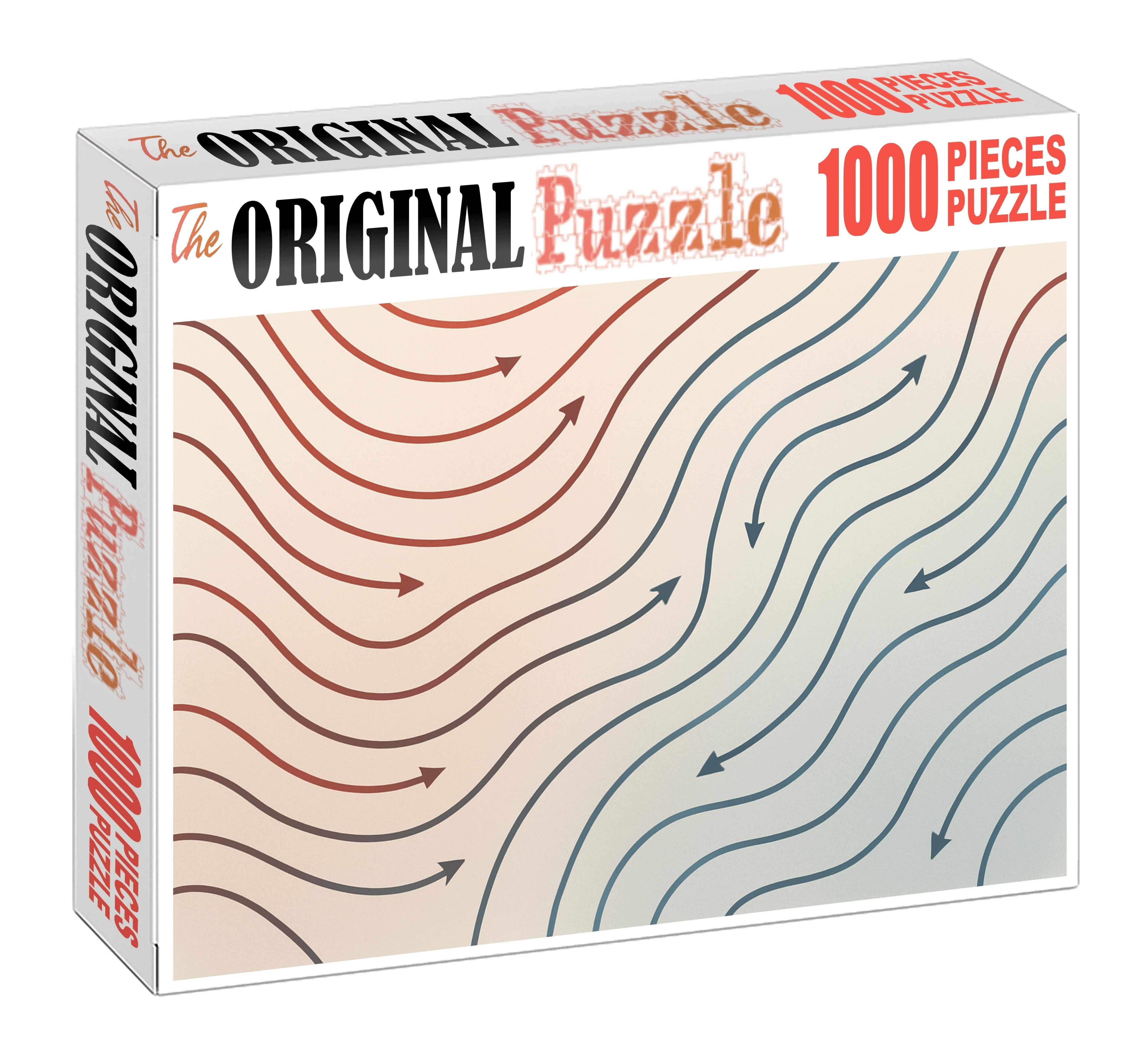 Meteorological Pressure Isobar Map Mini Puzzle