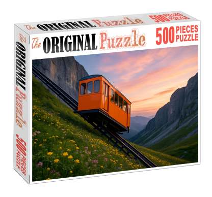 Sunrise Mountain Funicular 20 Piece Puzzle