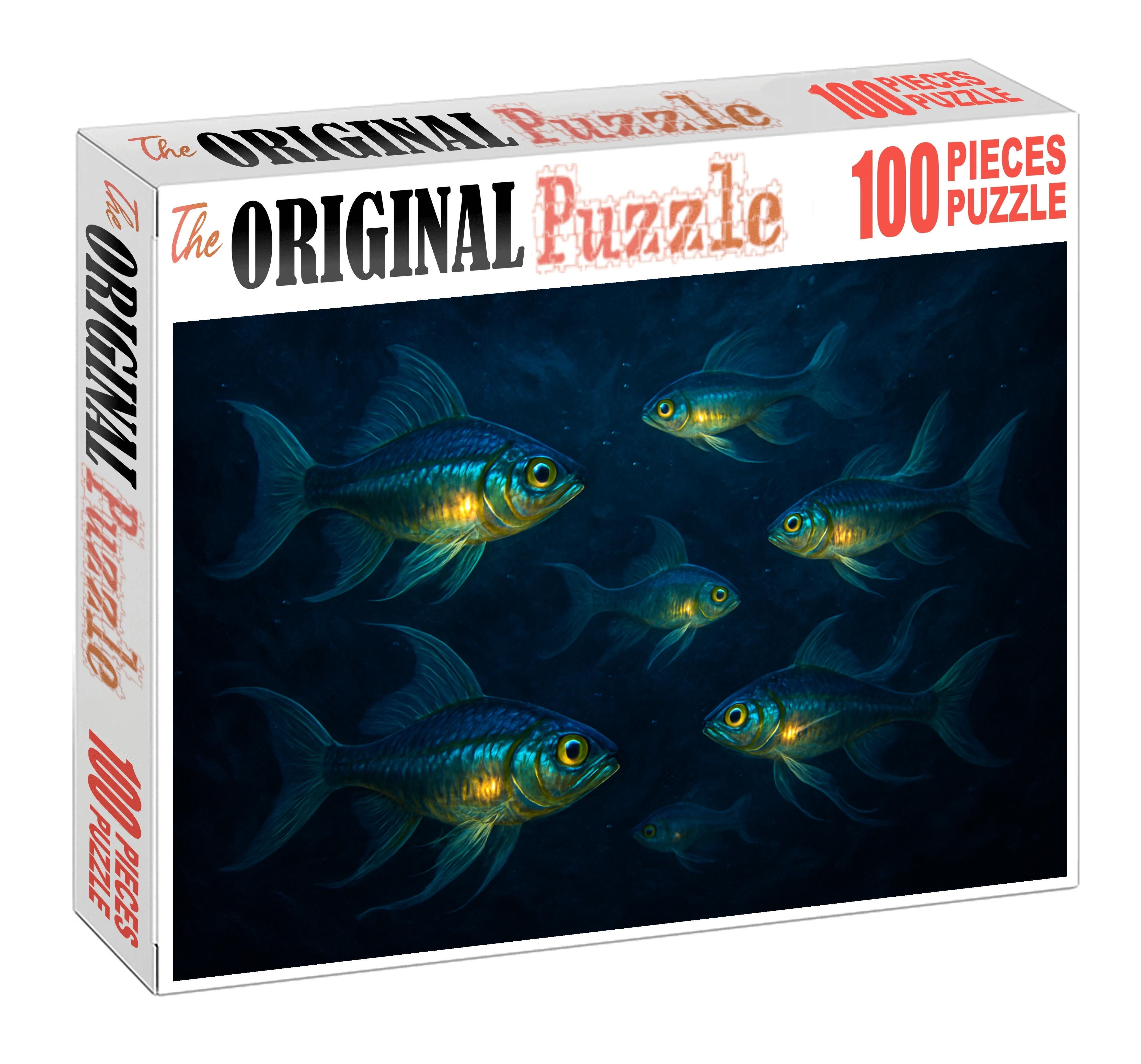 The Lanternfish Serenade Custom Jigsaw Puzzle