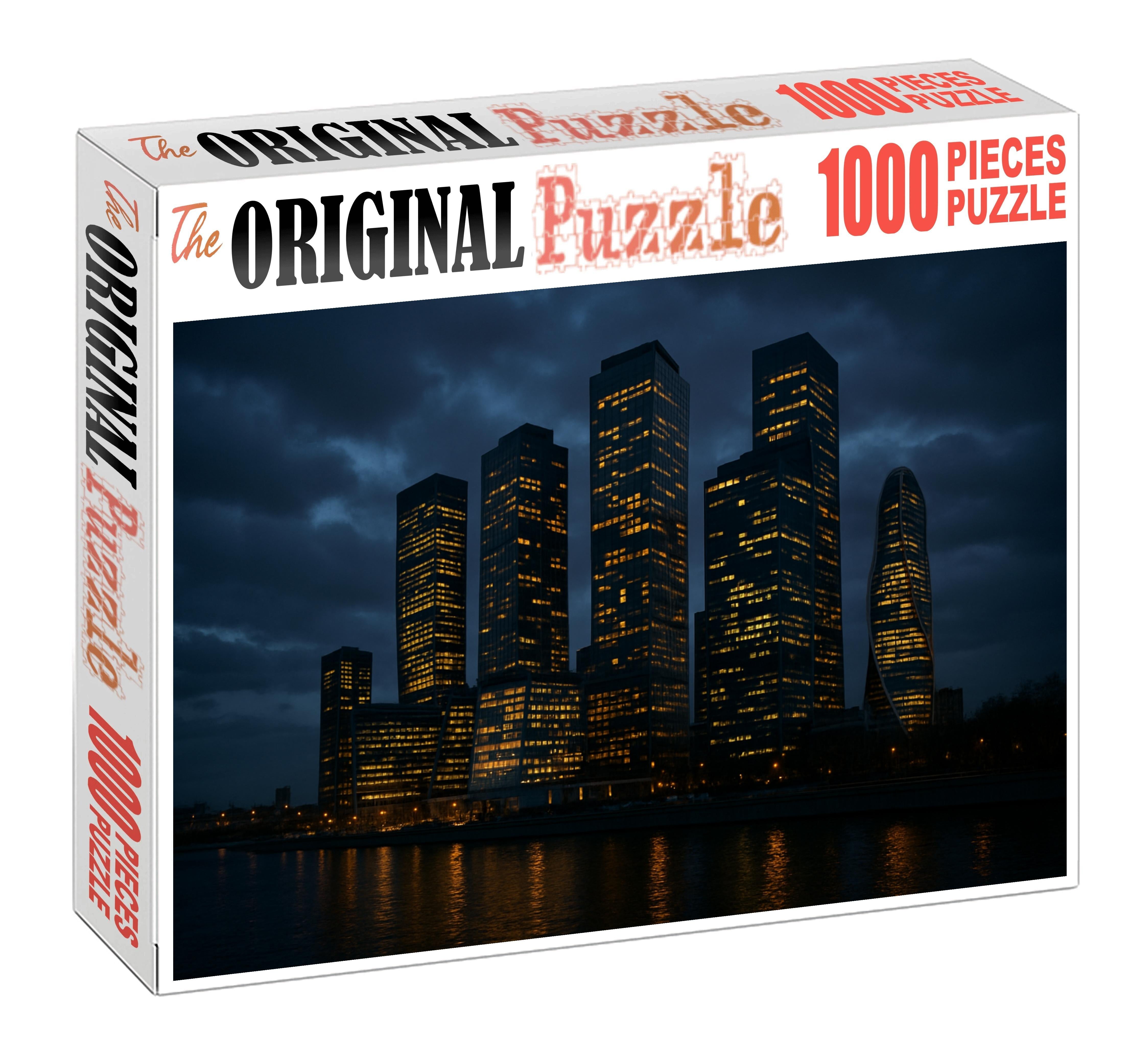 Moscow City Skyline Russia's Vertical Financial Powerhouse 300 Piece Puzzle