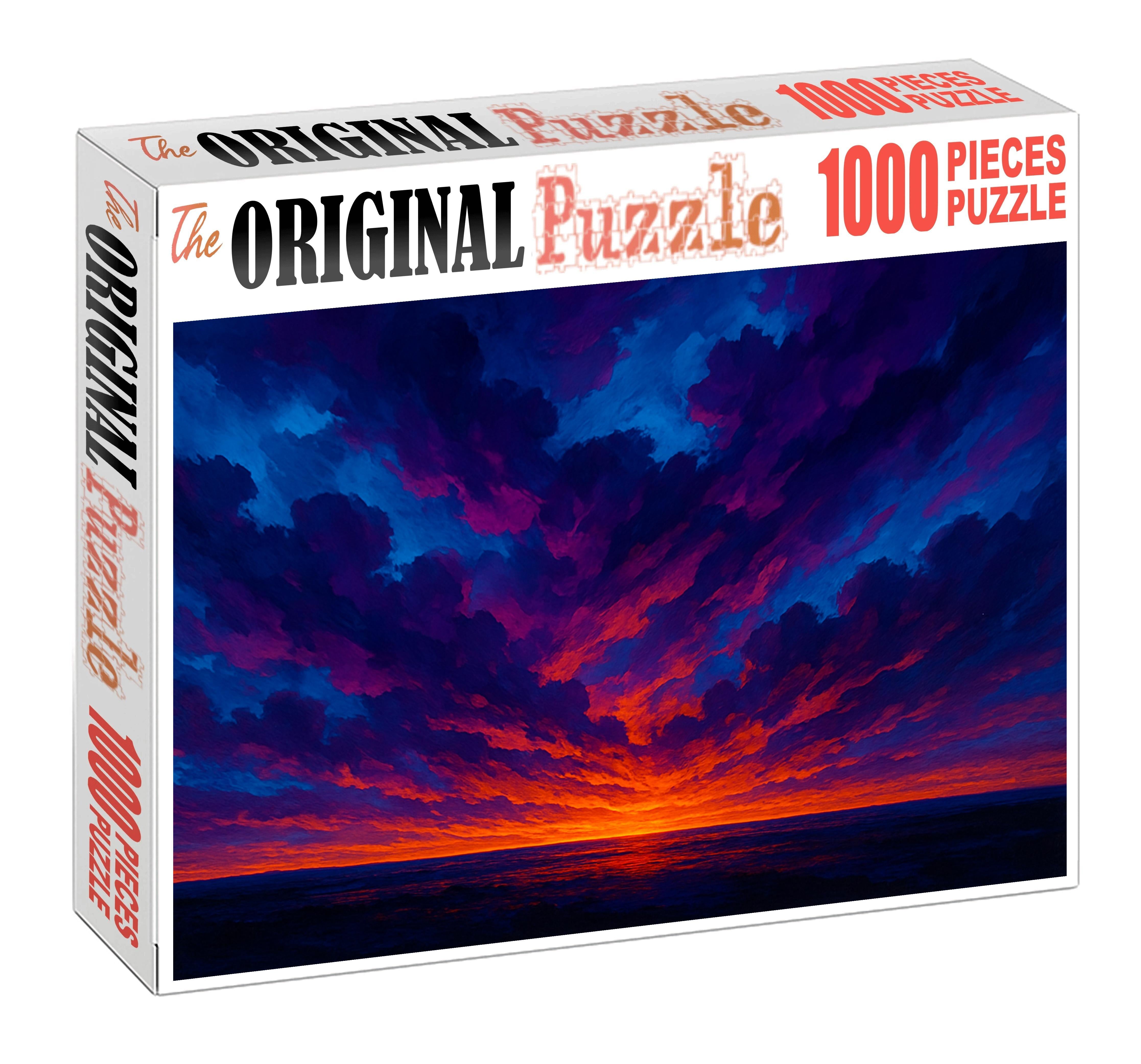 Electric Cerulean Blaze 50 Piece Puzzle