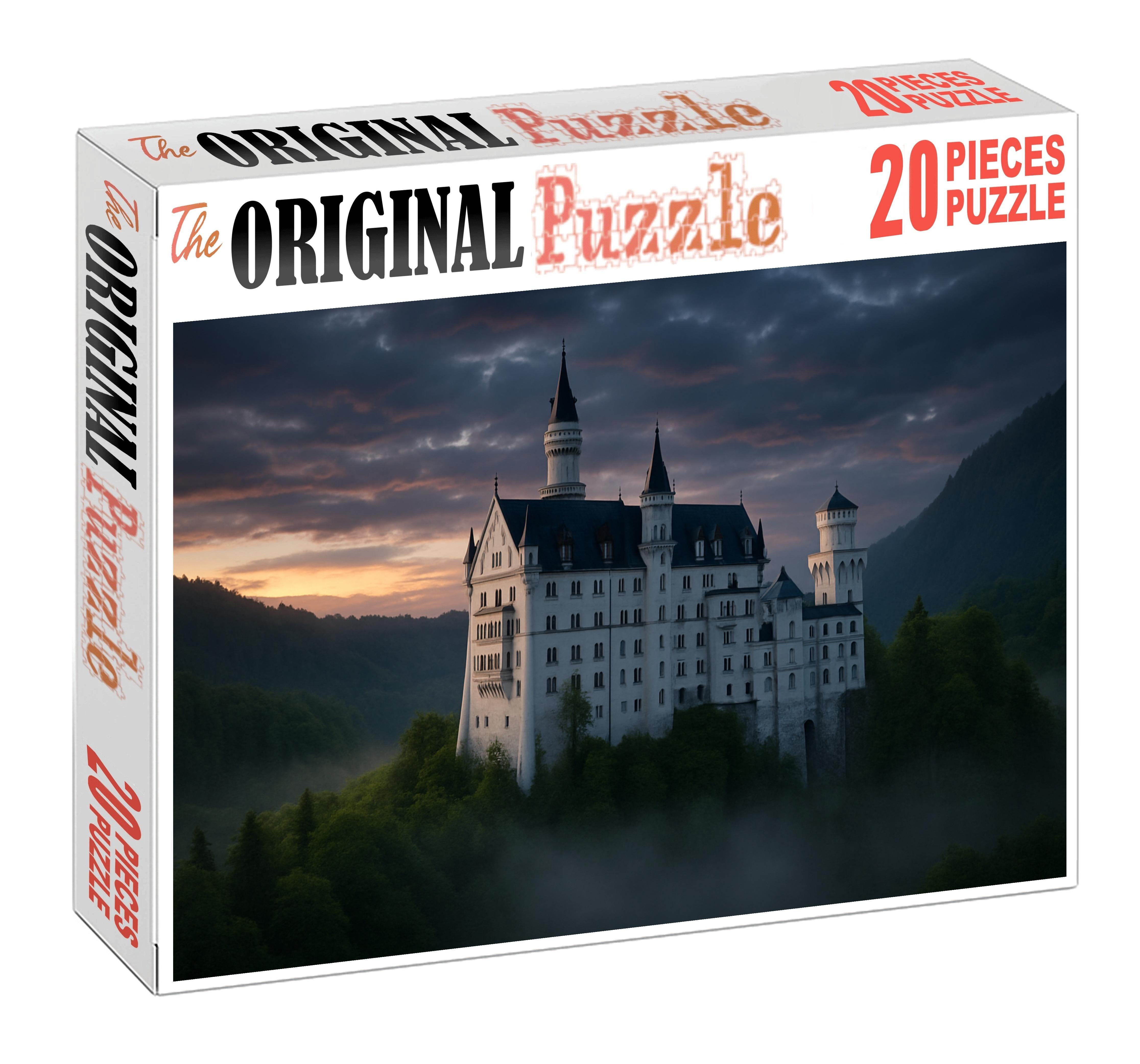 Neuschwanstein Castle Bavaria Germany Known By 6750 Worldwide As The Fairy Tale Palace Unique Puzzle Design