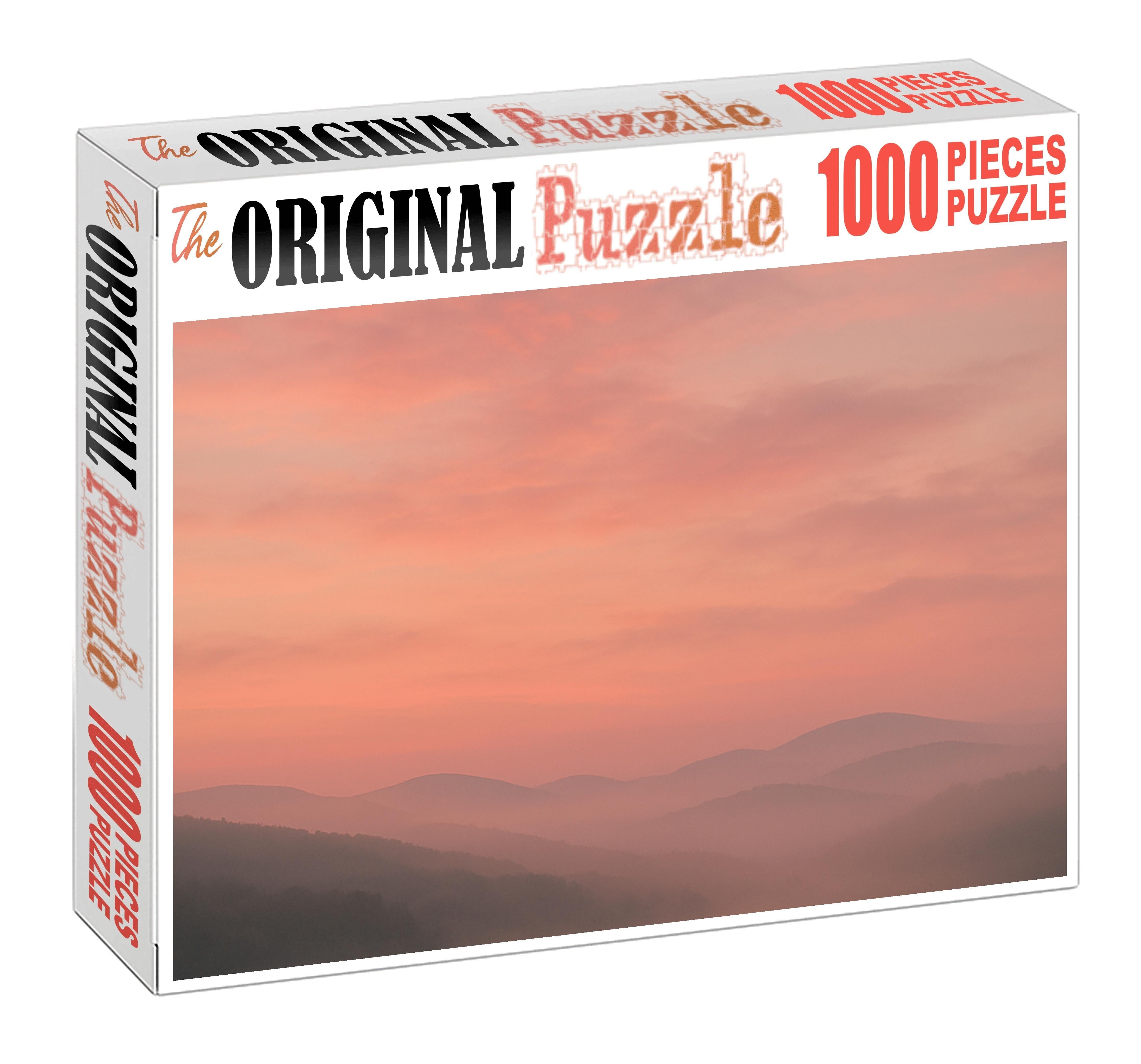 Pale Coral Mist Challenging Puzzles