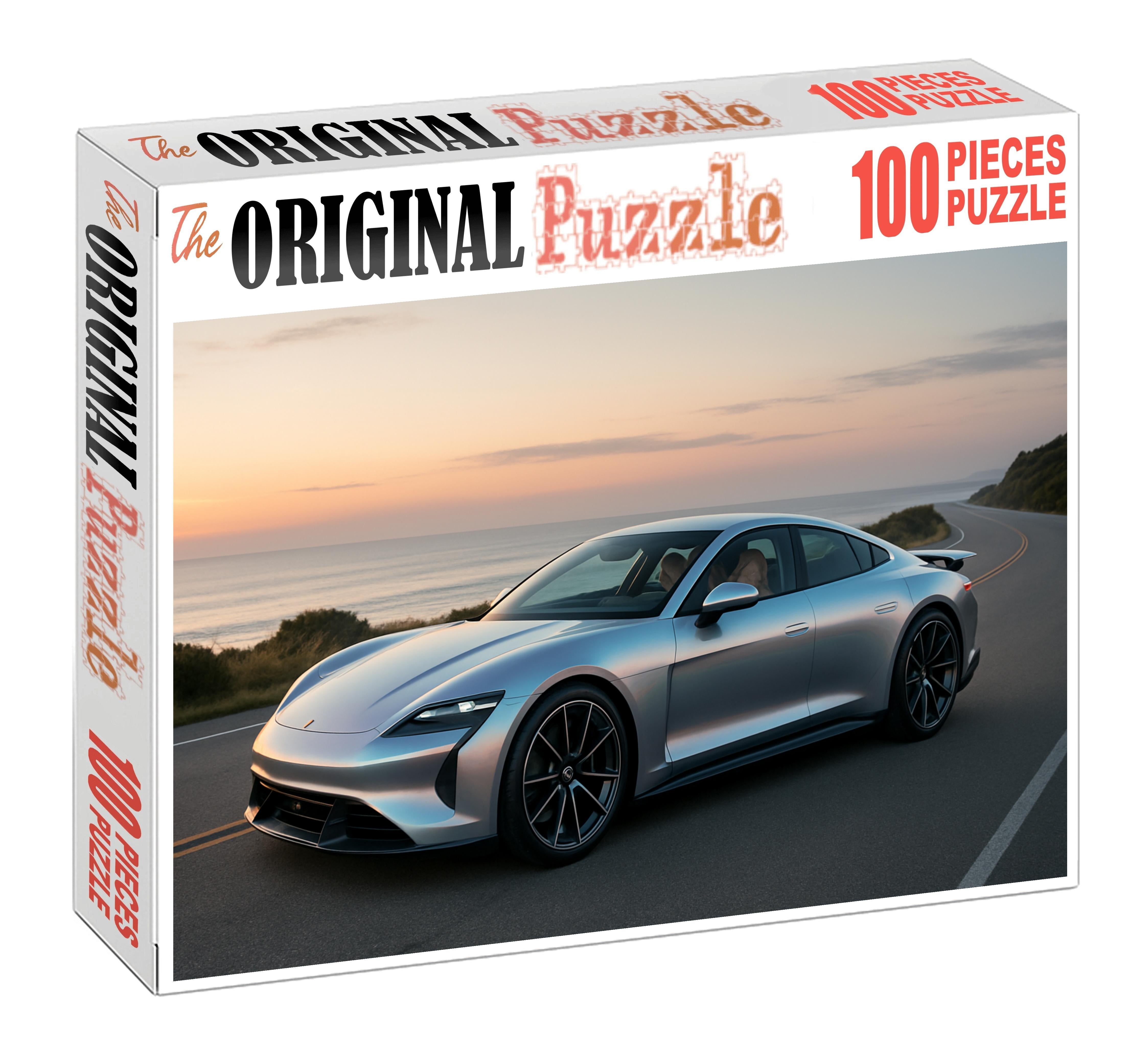 Aquila Phantom All-electric Hyper Gt With Carbon Fiber Monocoque Mini Puzzle