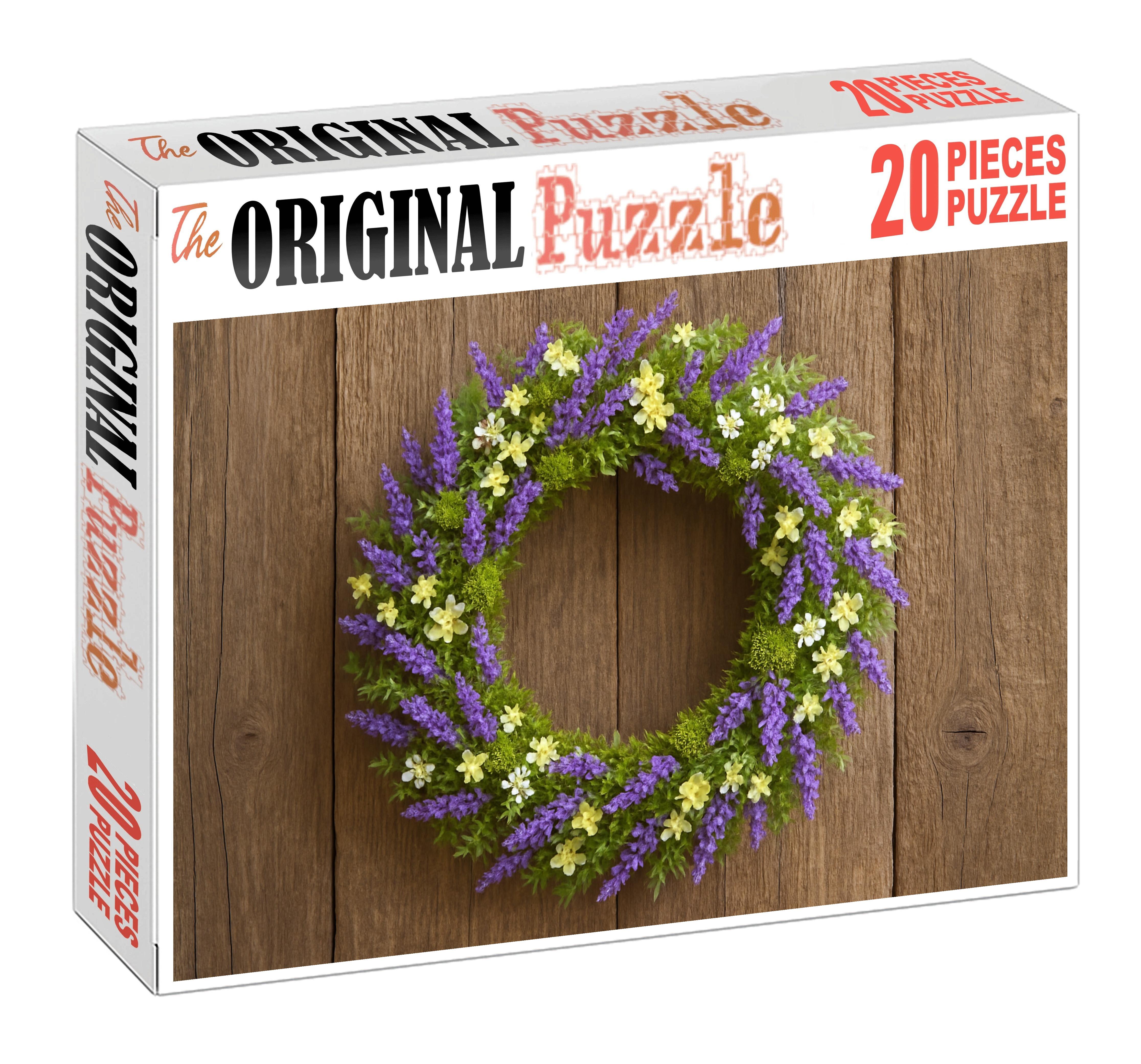 Wildwood Picnic Wreath 200 Piece Puzzle