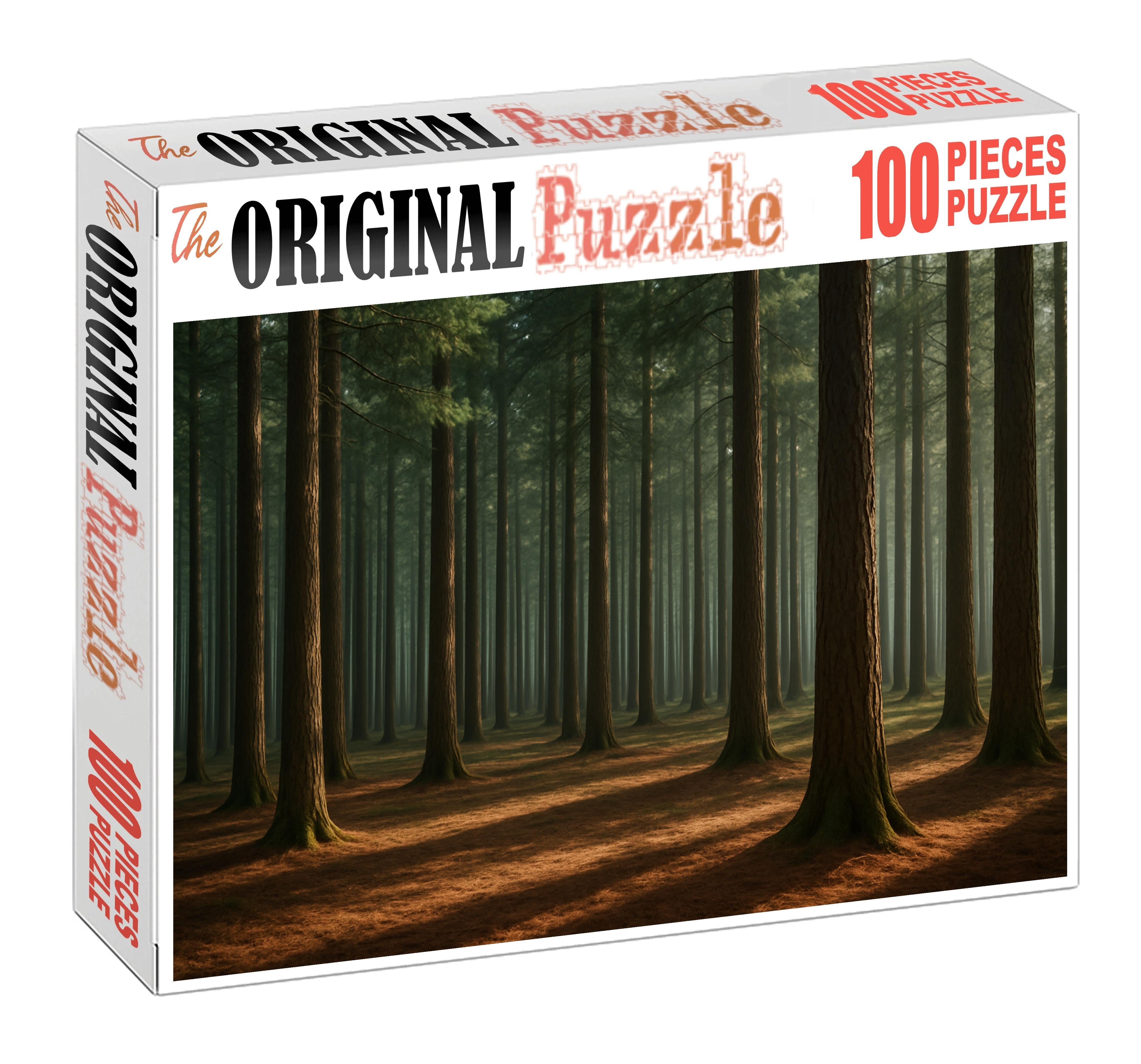 Quiet Pine Shadows Puzzle Collection