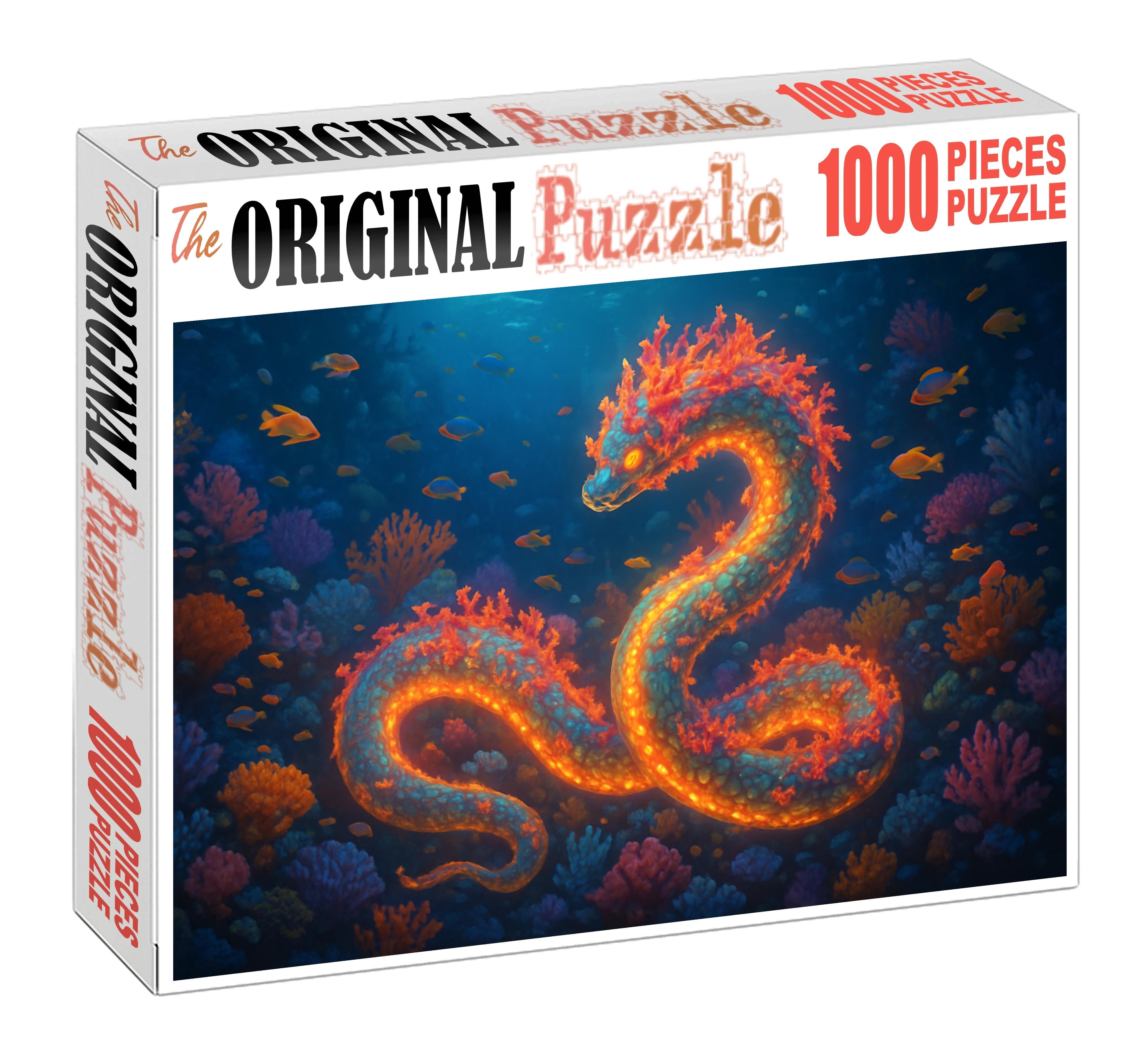 Luminescent Coral Serpent Challenging Puzzles