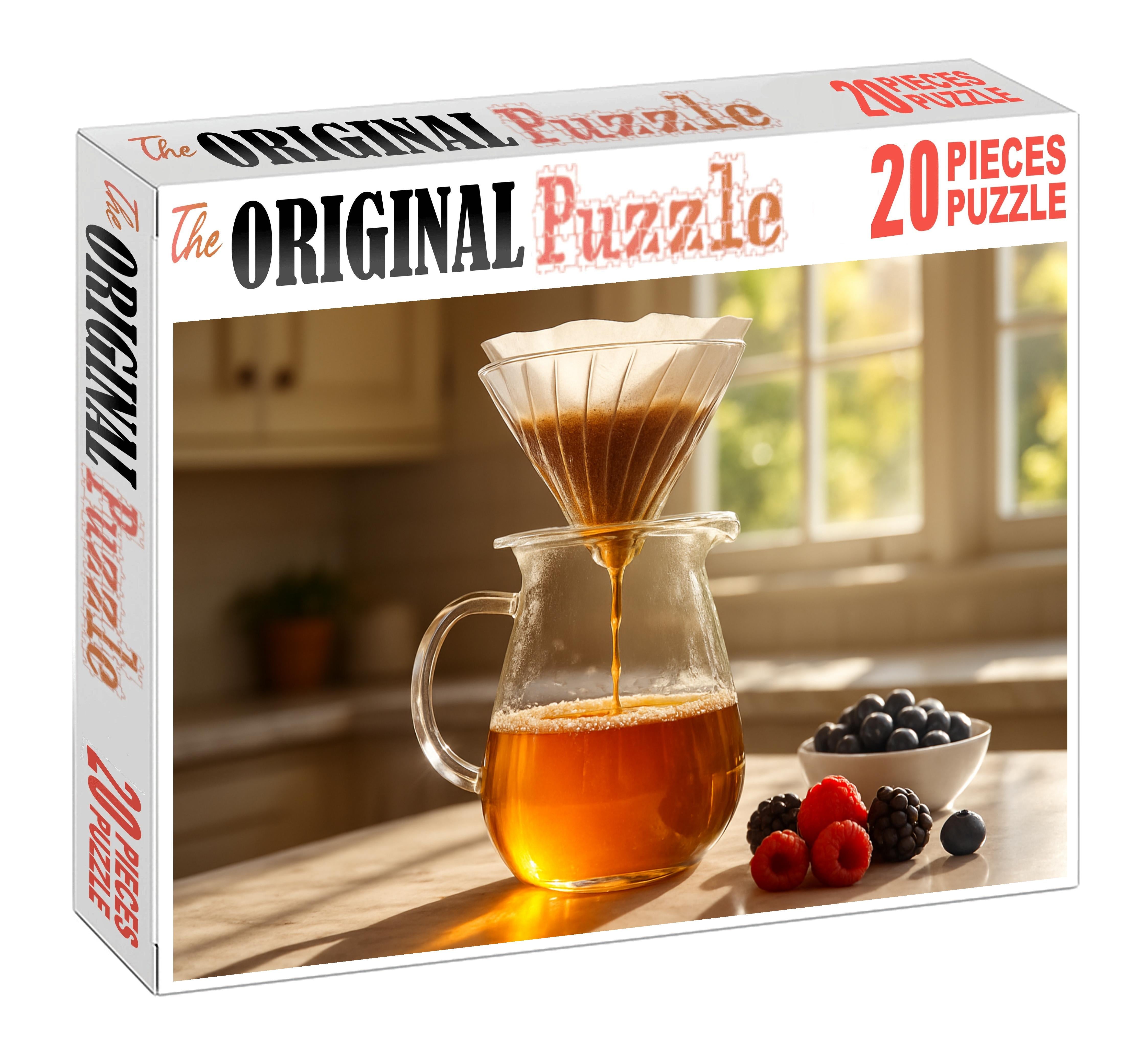 Luminous Cascade Pour-over Puzzle Fun