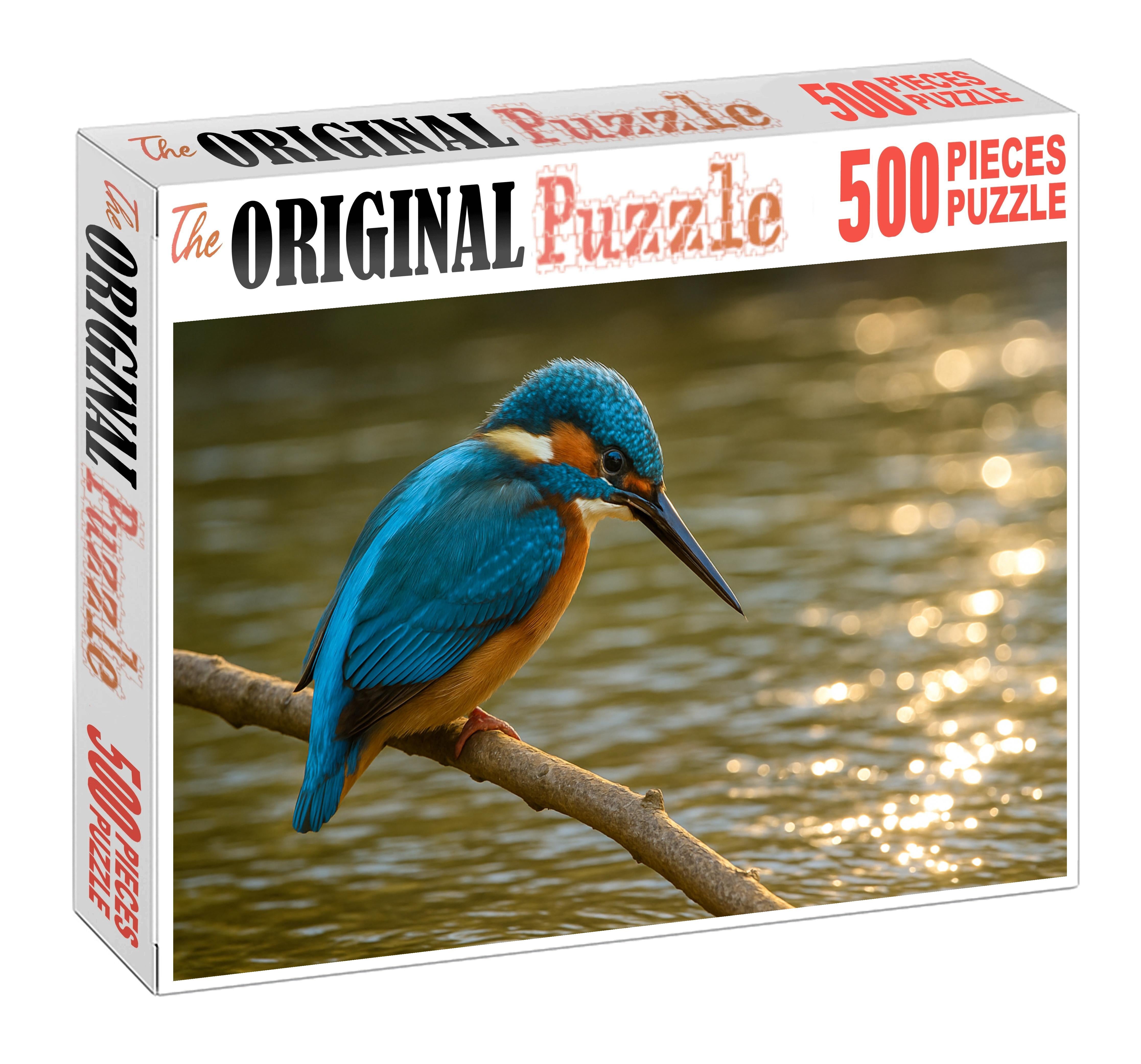 Azure Kingfisher Jewel Of The Rippling Streams Family Puzzles