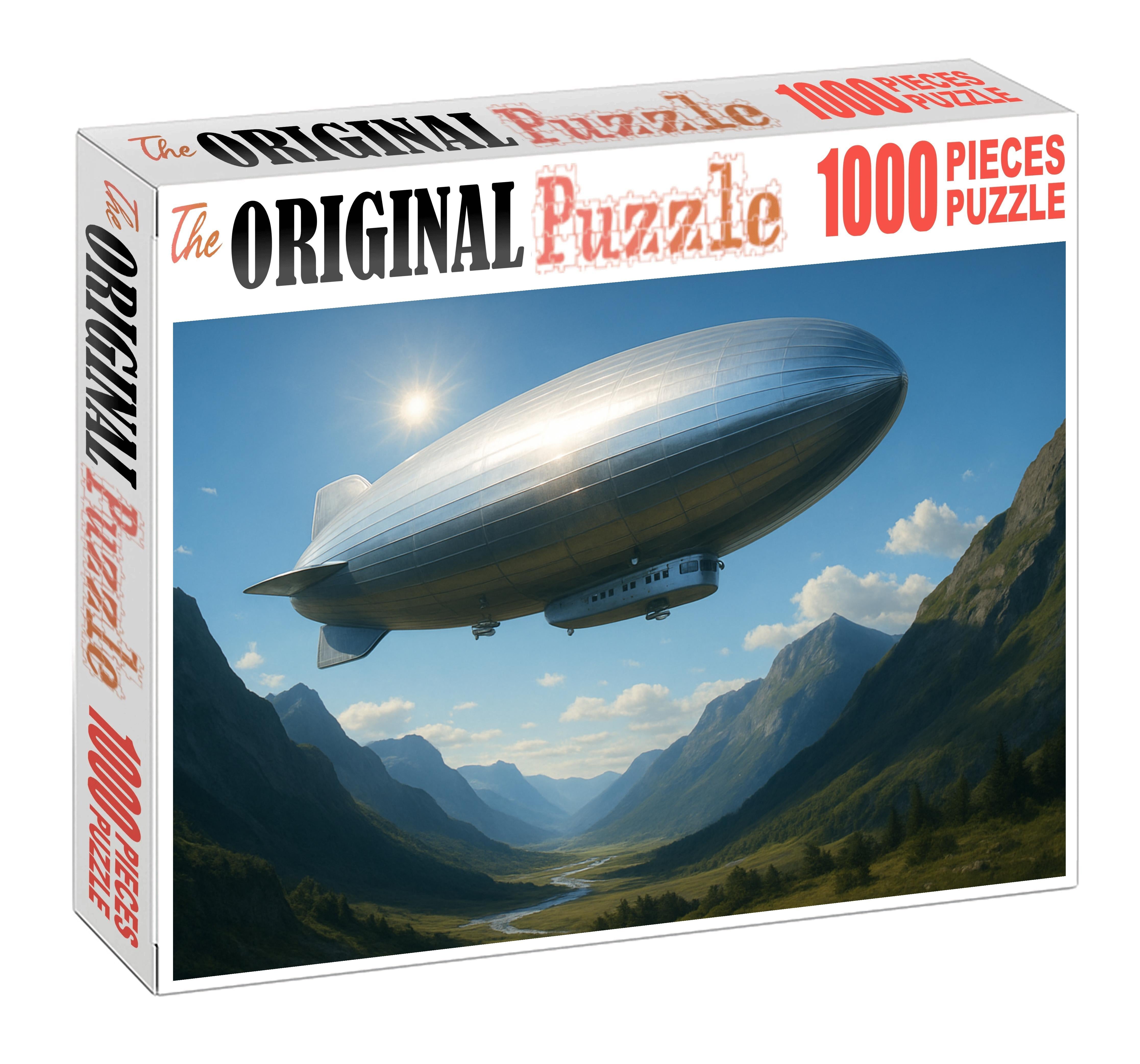 Compressed Hydrogen Cargo Airship 500 Piece Puzzle