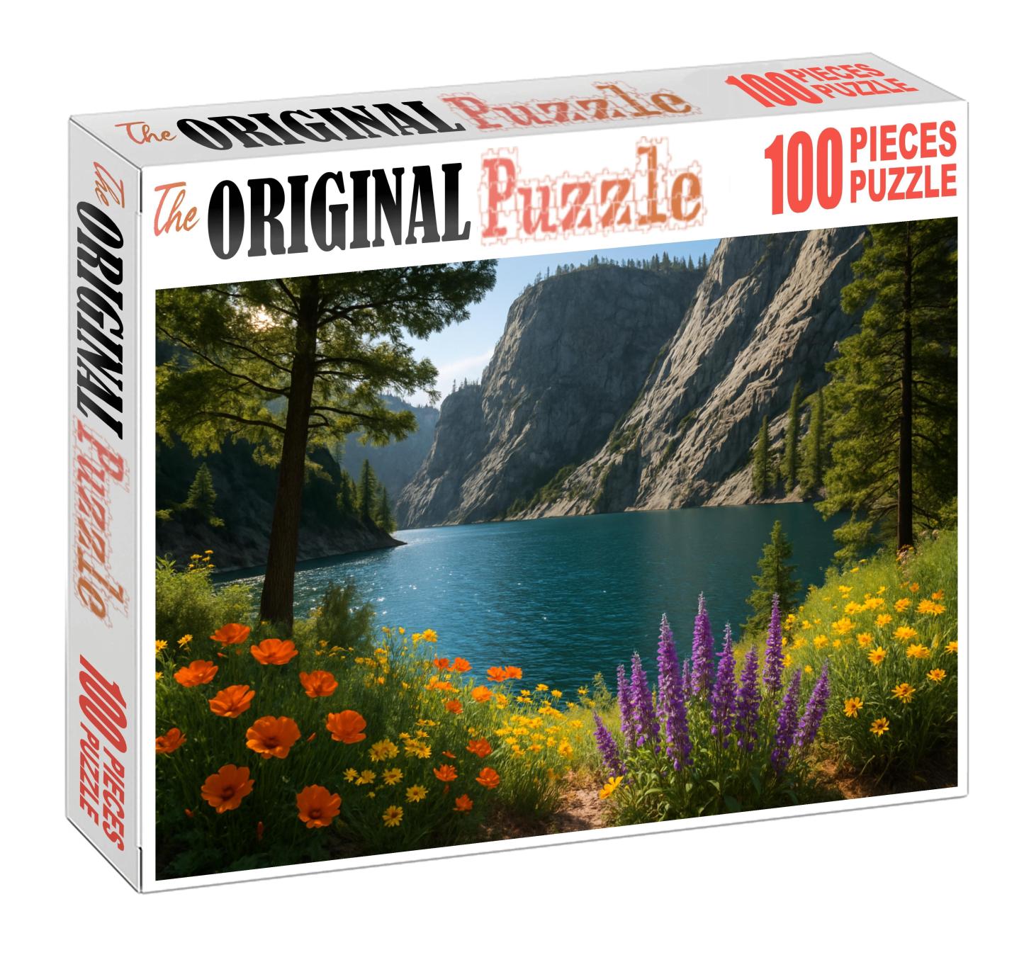 Cobalt Lake Sanctuary Puzzle For Kids