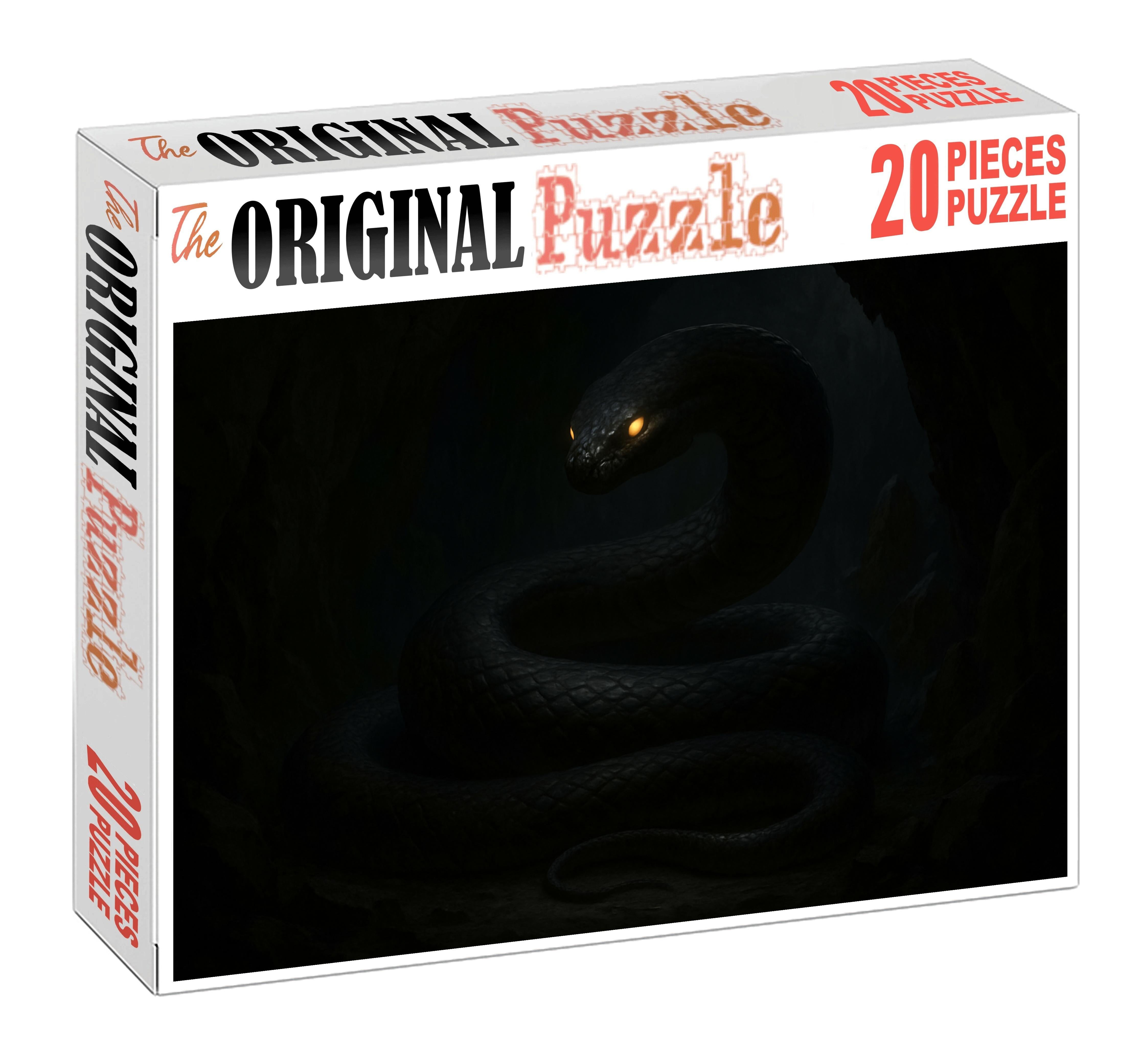Obsidian Fang Basilisk 50 Piece Puzzle
