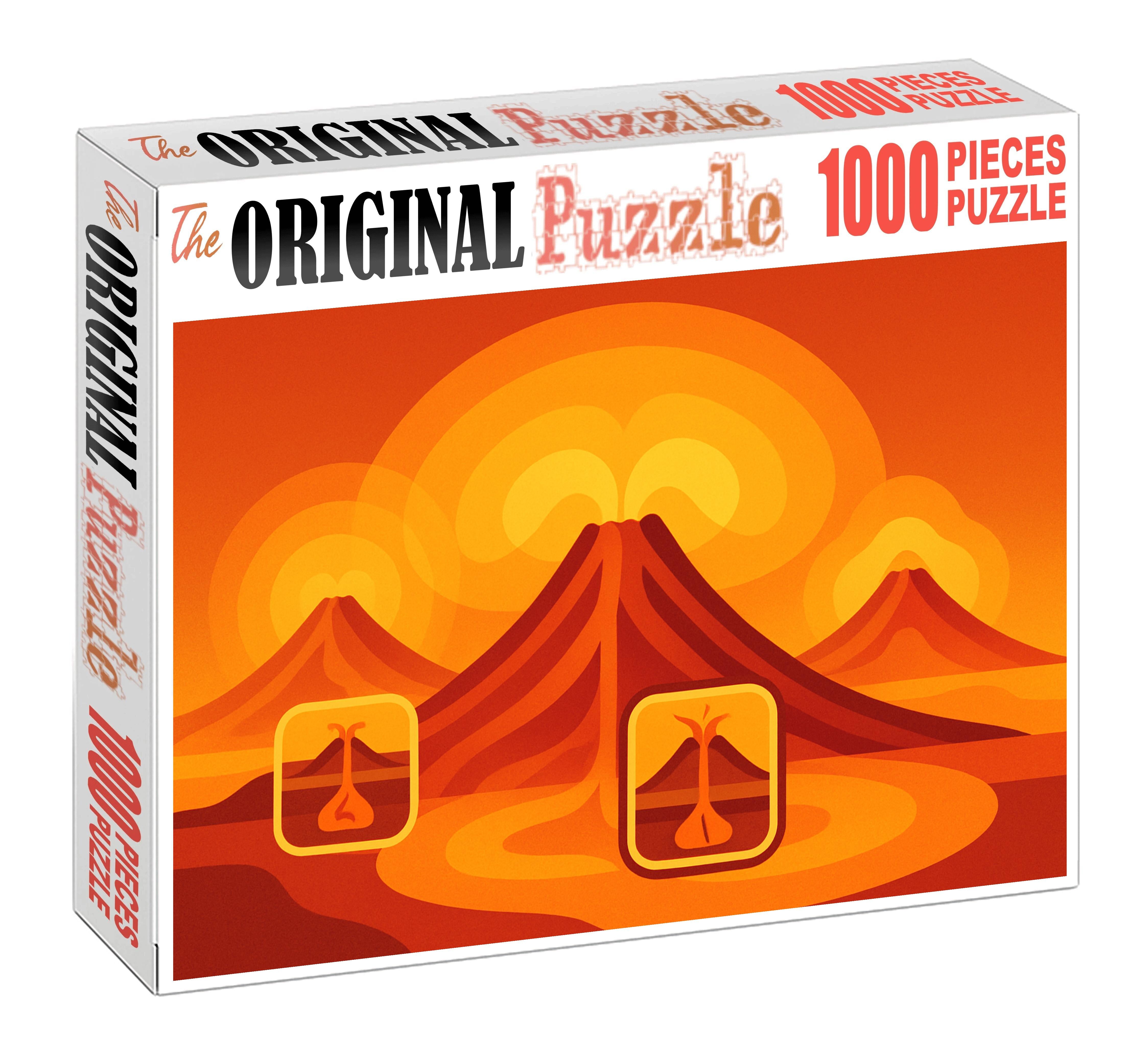 Volcanic Activity Risk Chart Mini Puzzle