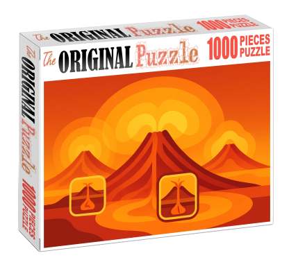 Volcanic Activity Risk Chart Mini Puzzle