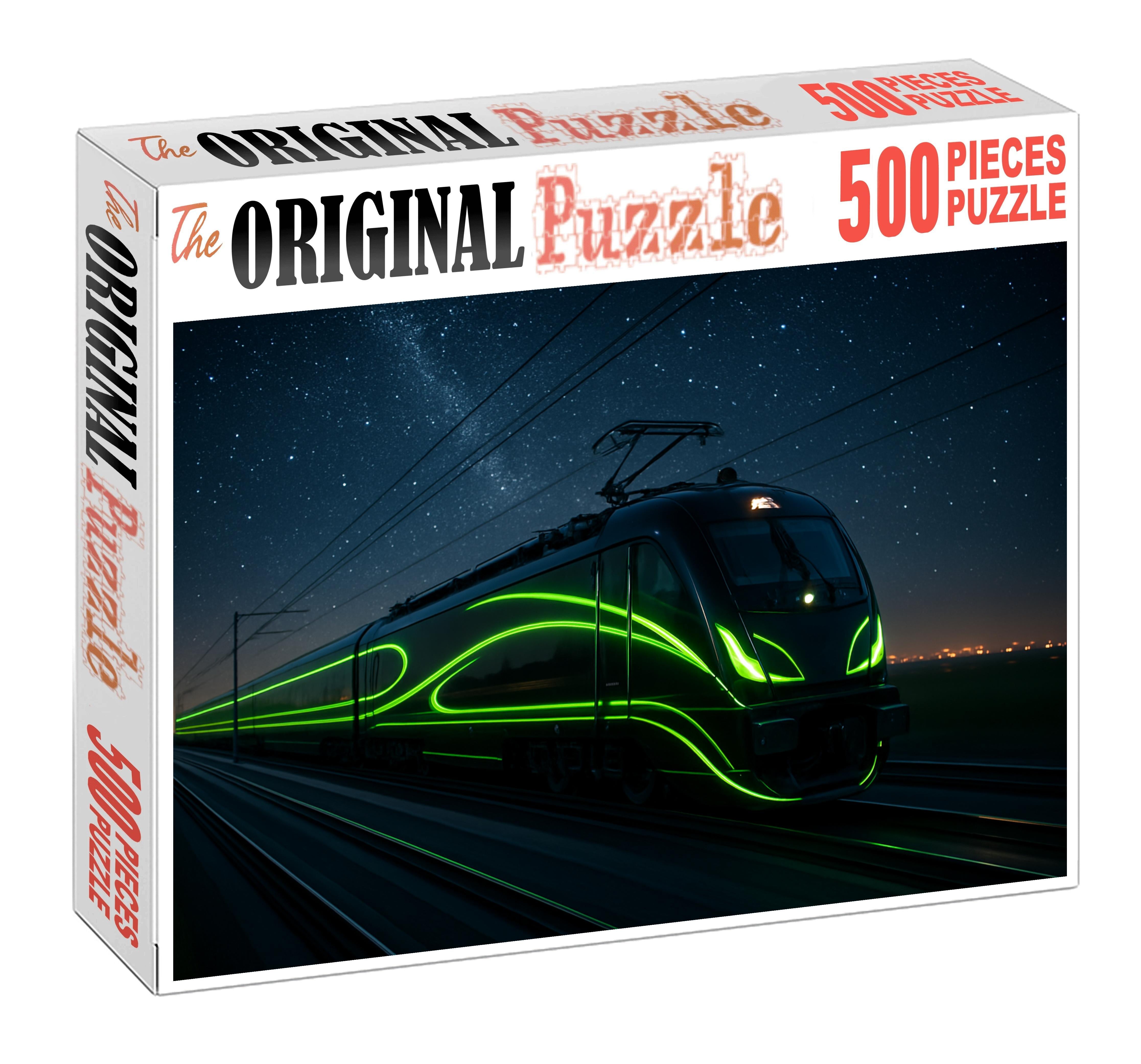 Midnight Velocity Electric Flyer 20 Piece Puzzle