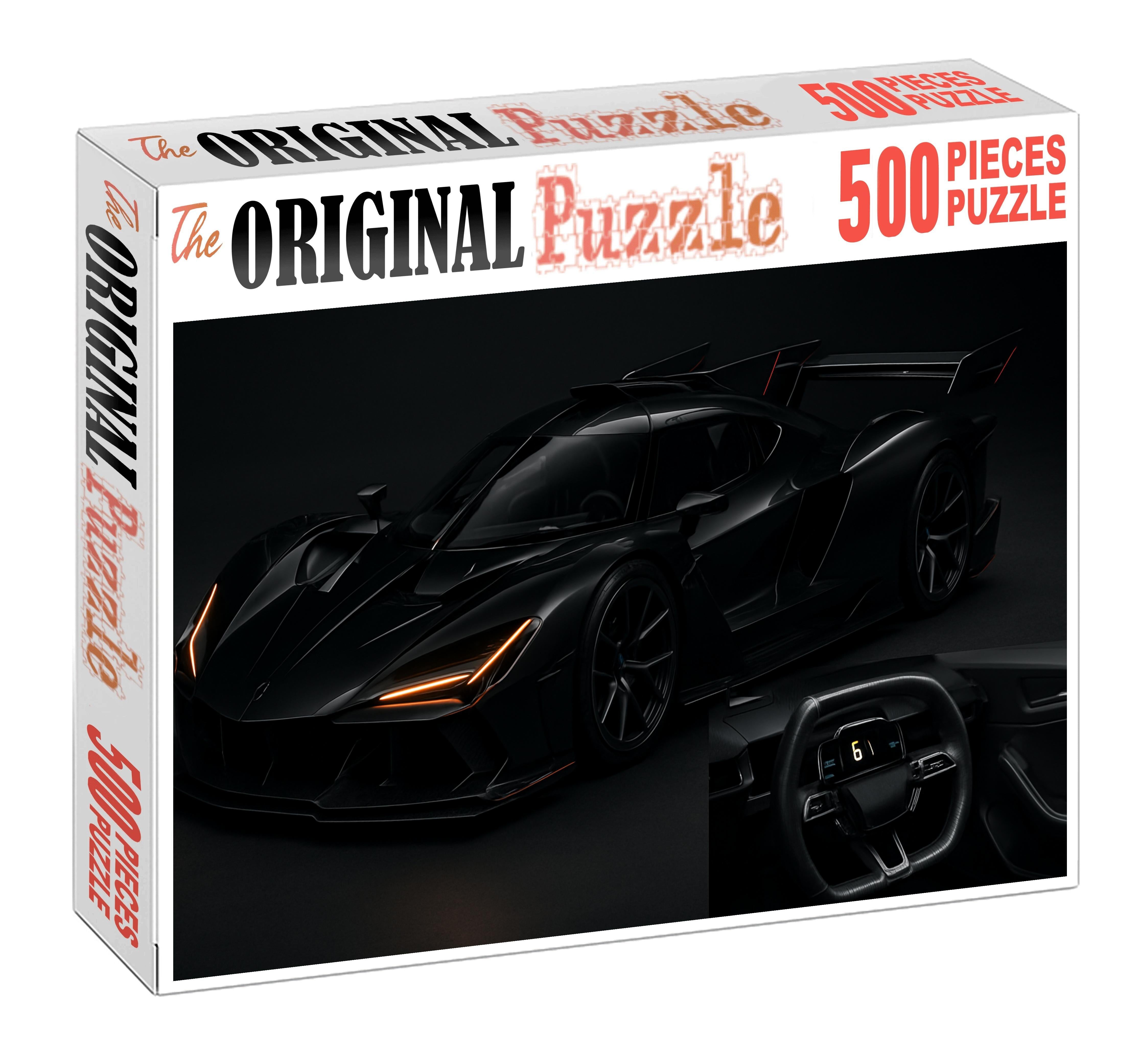 Obsidian Valkyrie Limited Edition Hypercar Premium Puzzle Pieces