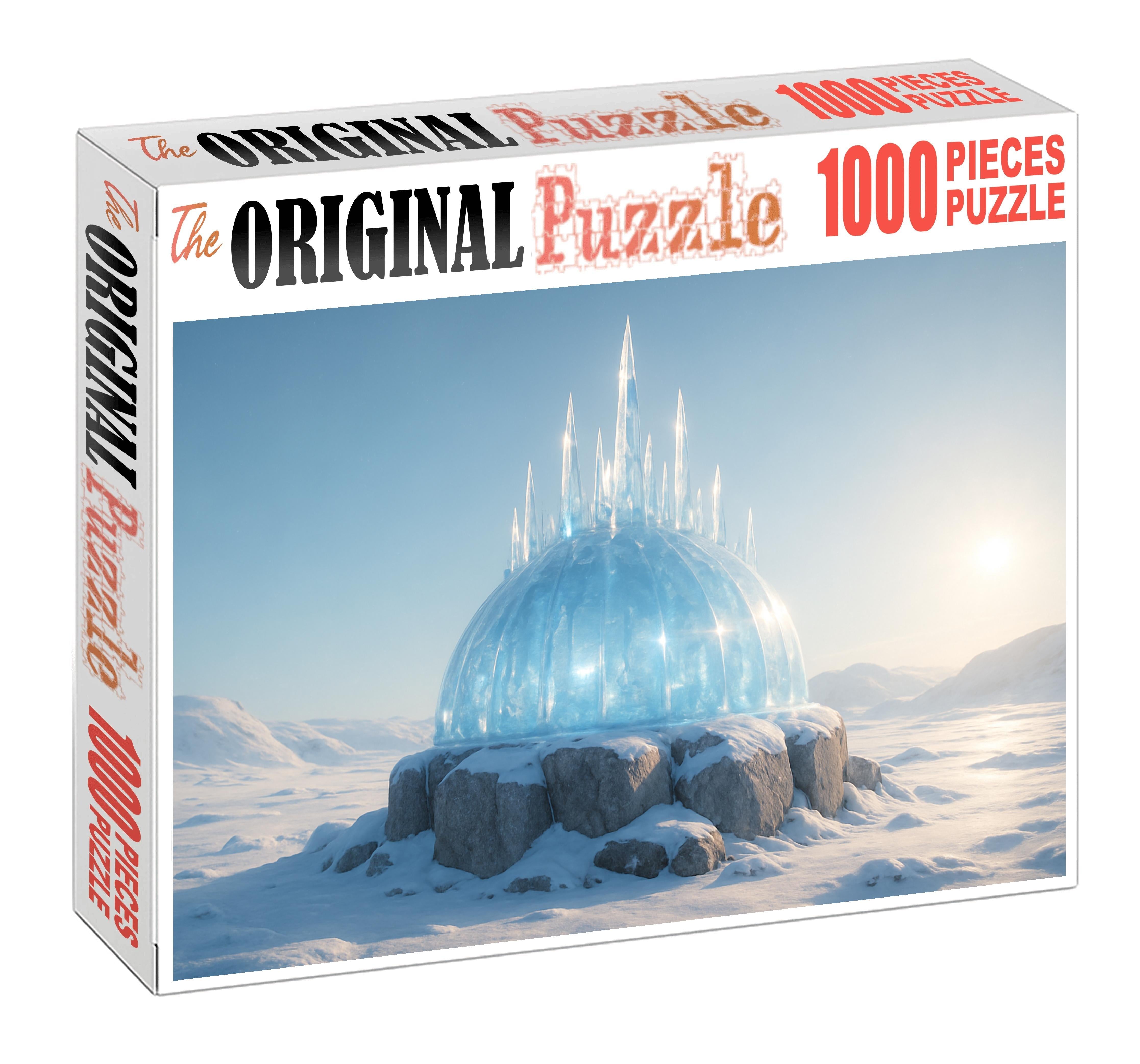 Frozen Crystal Dome Large Format Puzzle