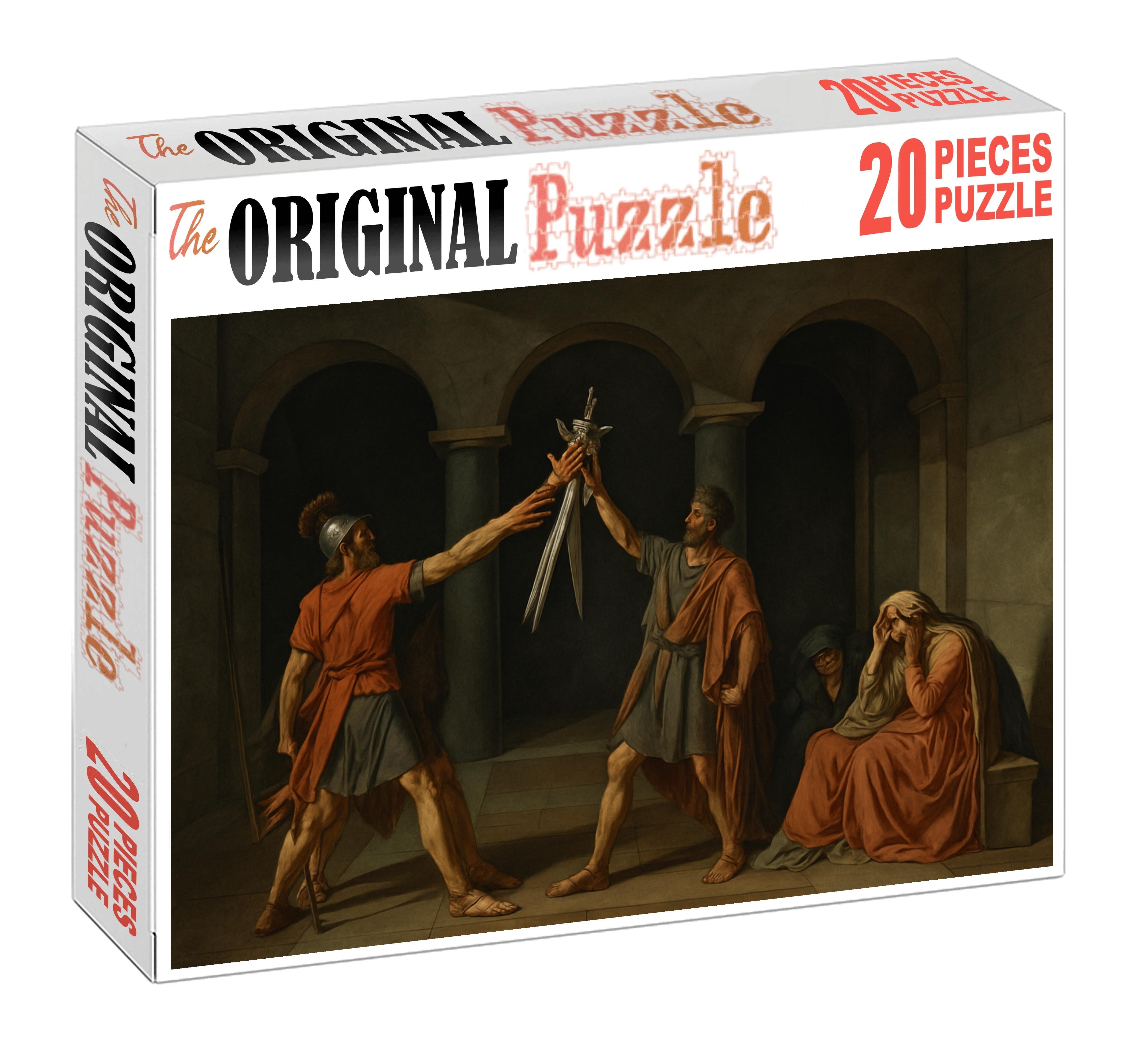 The Oath Of The Horatii Unique Puzzle Design