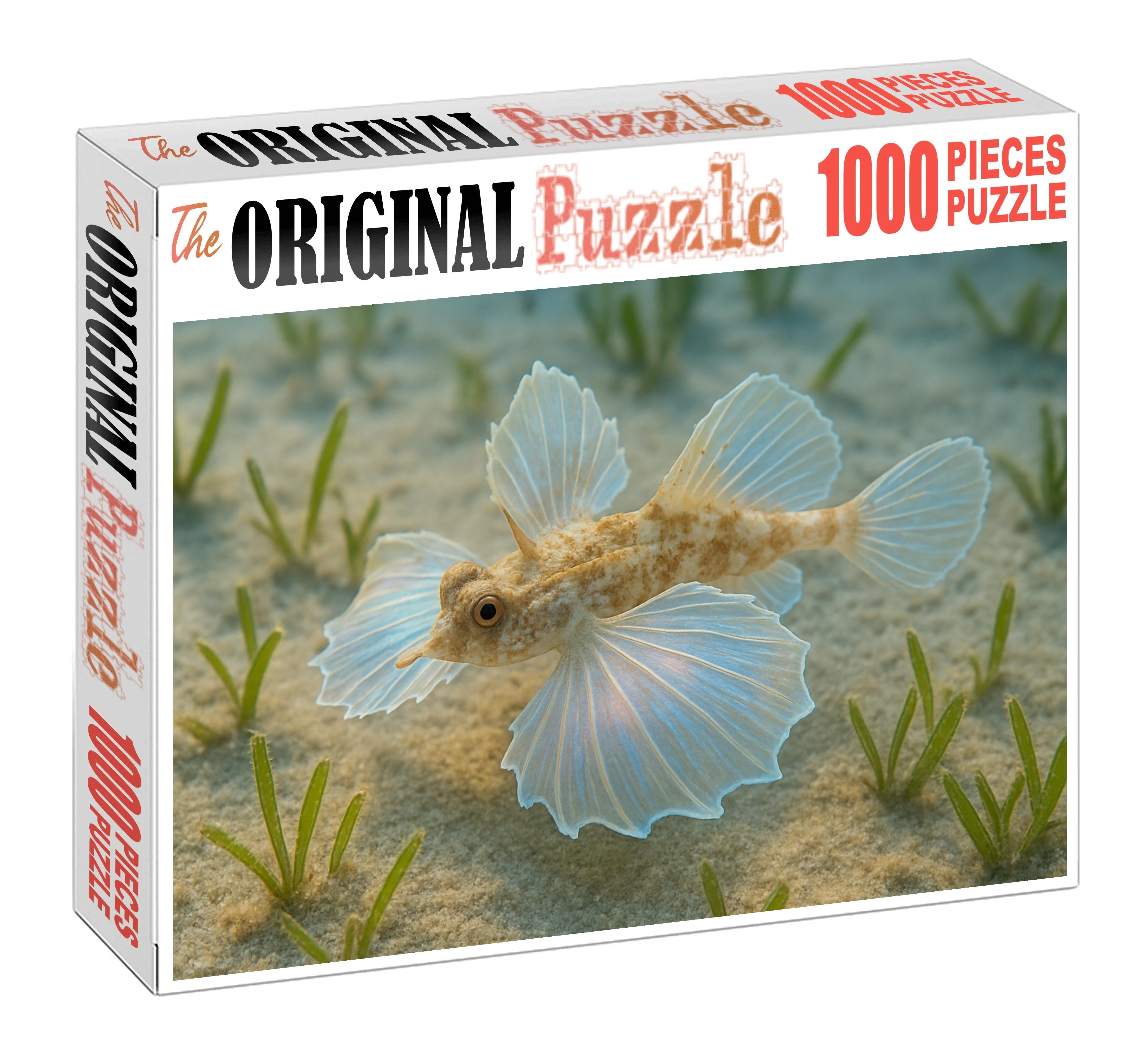 Opaline Sea Moth Flattened Winged Surface Skimmer Puzzle Fun