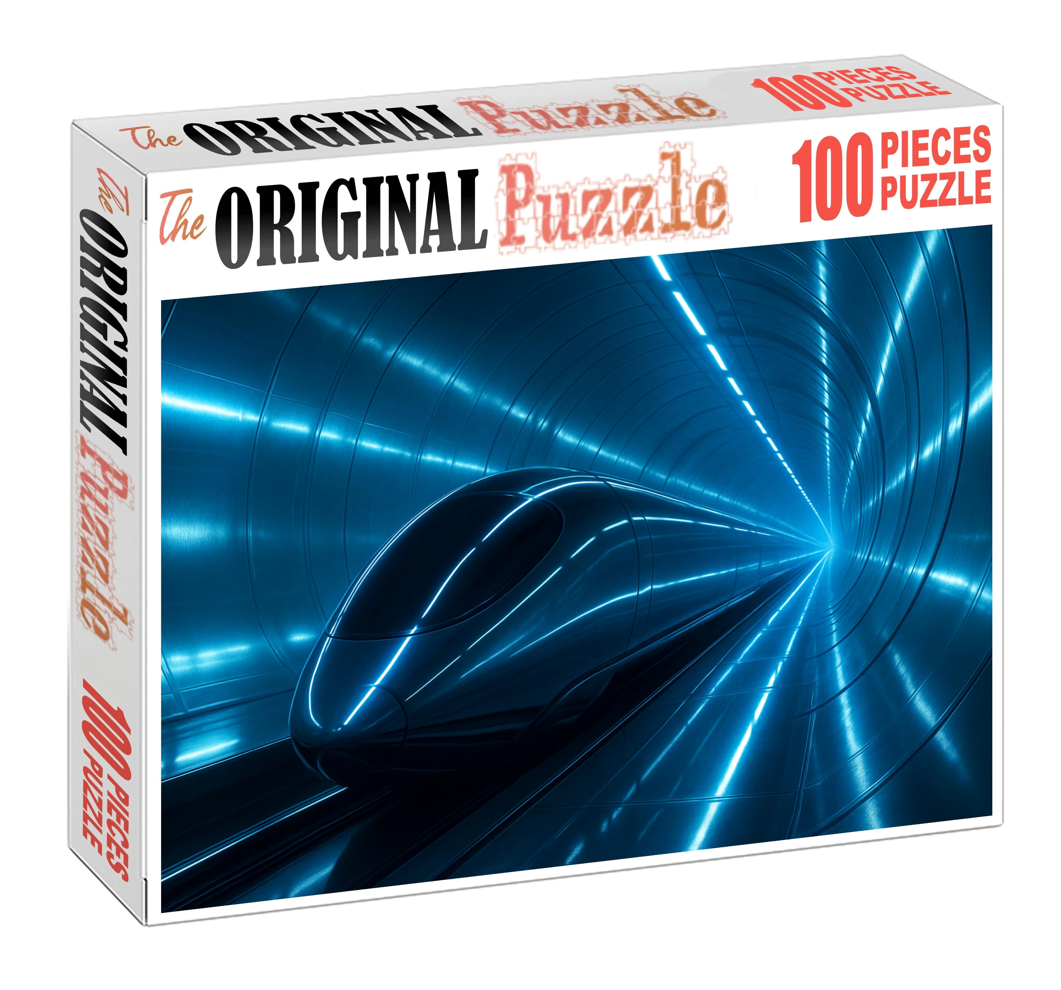 Pneumatic Tube Pod Transit 50 Piece Puzzle