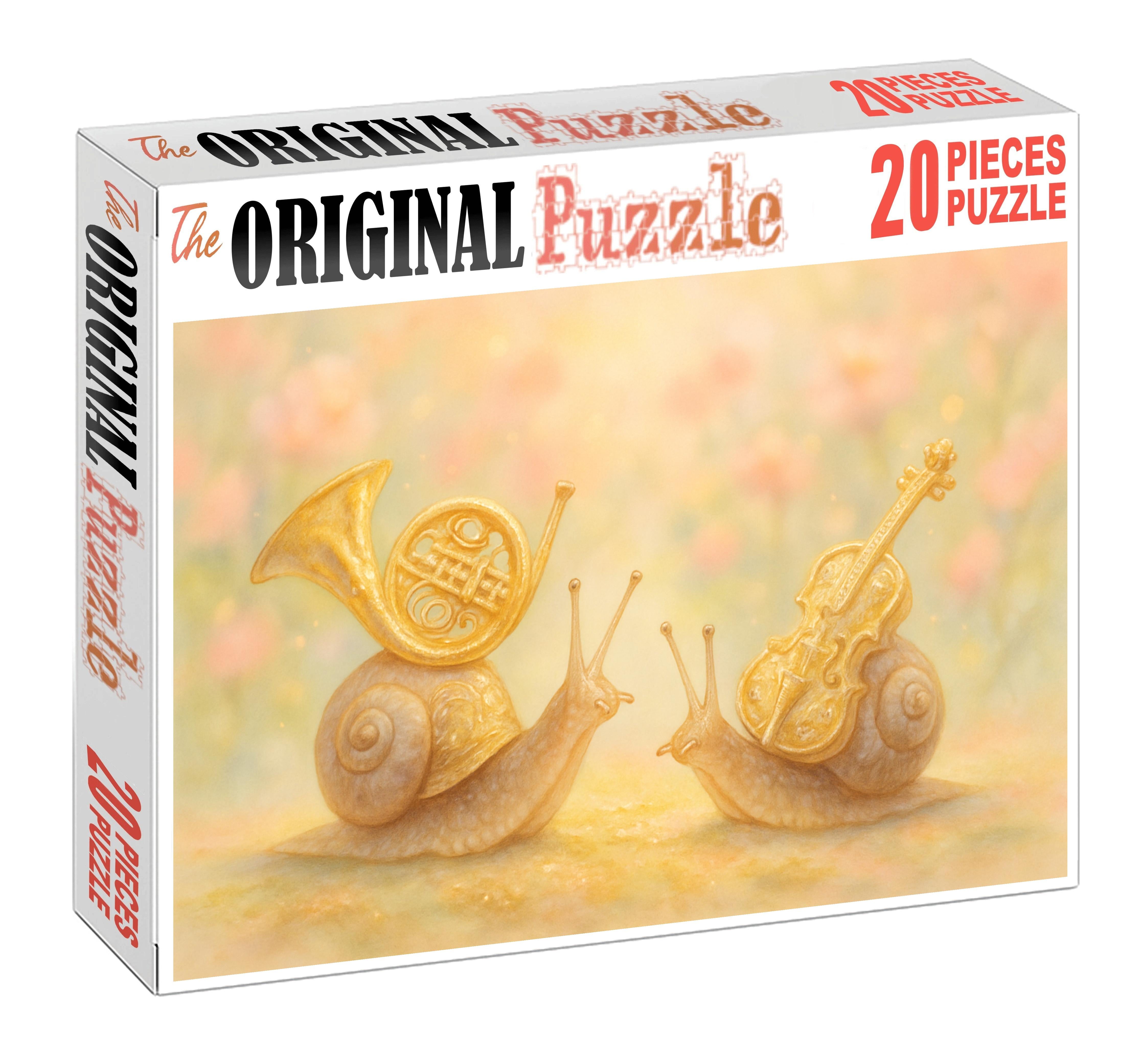 Whimsical Snail Symphony Puzzle Challenge