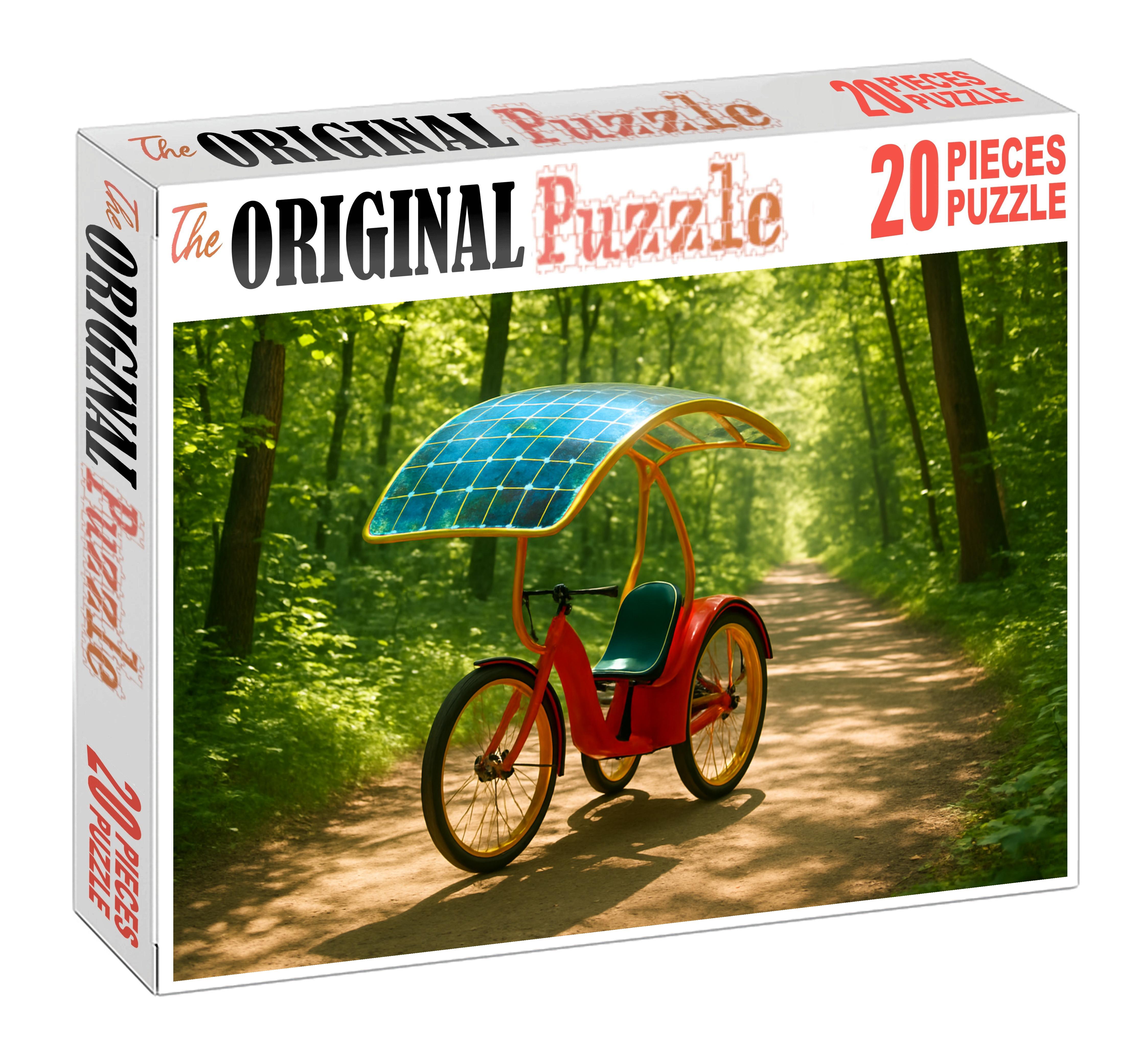 All-terrain Solar Tricycle 100 Piece Puzzle