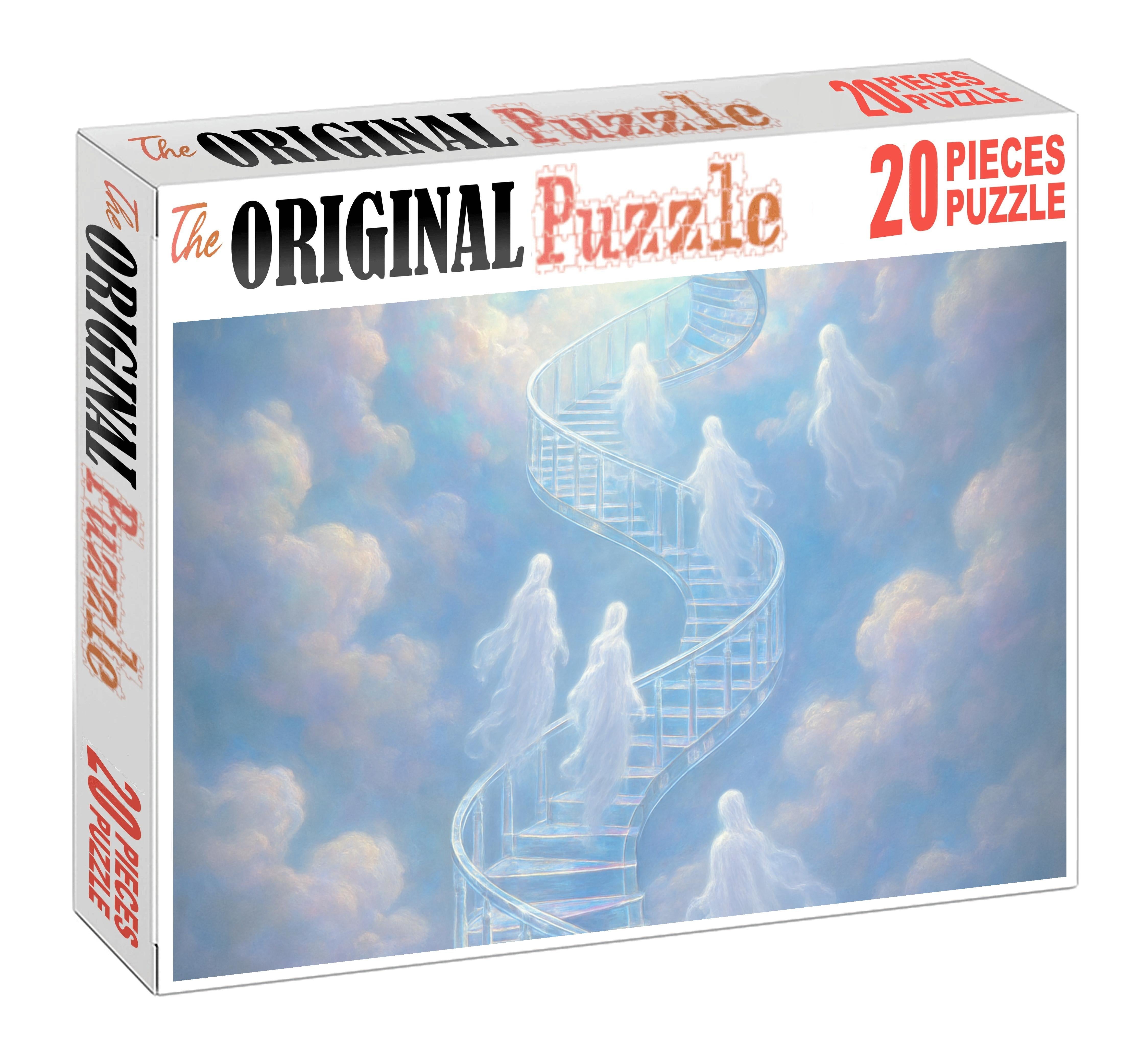 Infinite Staircase To The Veil Of Clouds 1000 Piece Puzzle