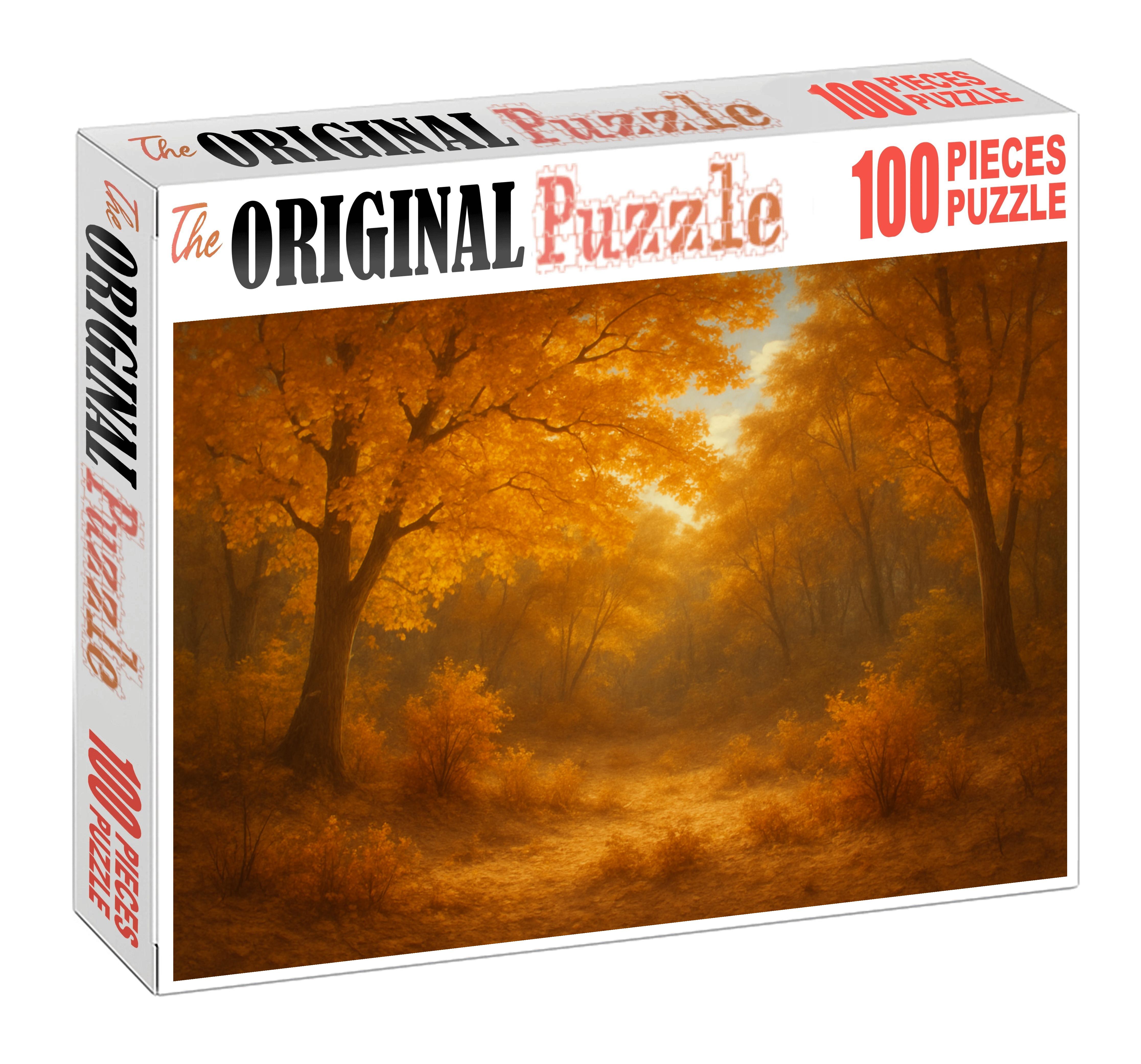 Amber Autumn Dell Large Format Puzzle