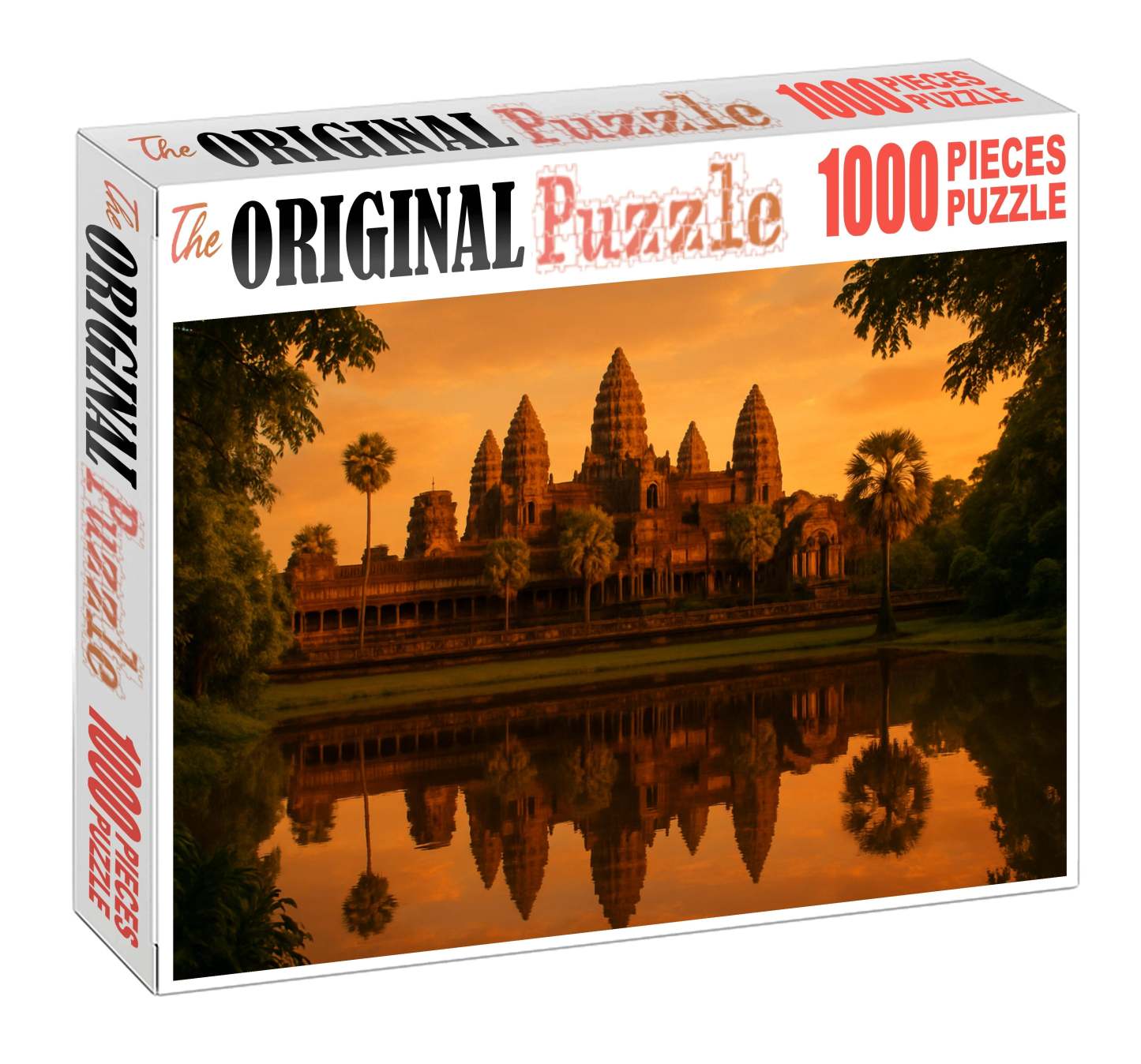 Angkor Wat Situated In Siem Reap Cambodia Identified By 7356 Globally As A Sprawling Temple Complex And Khmer Architectural Marvel Easy Puzzles