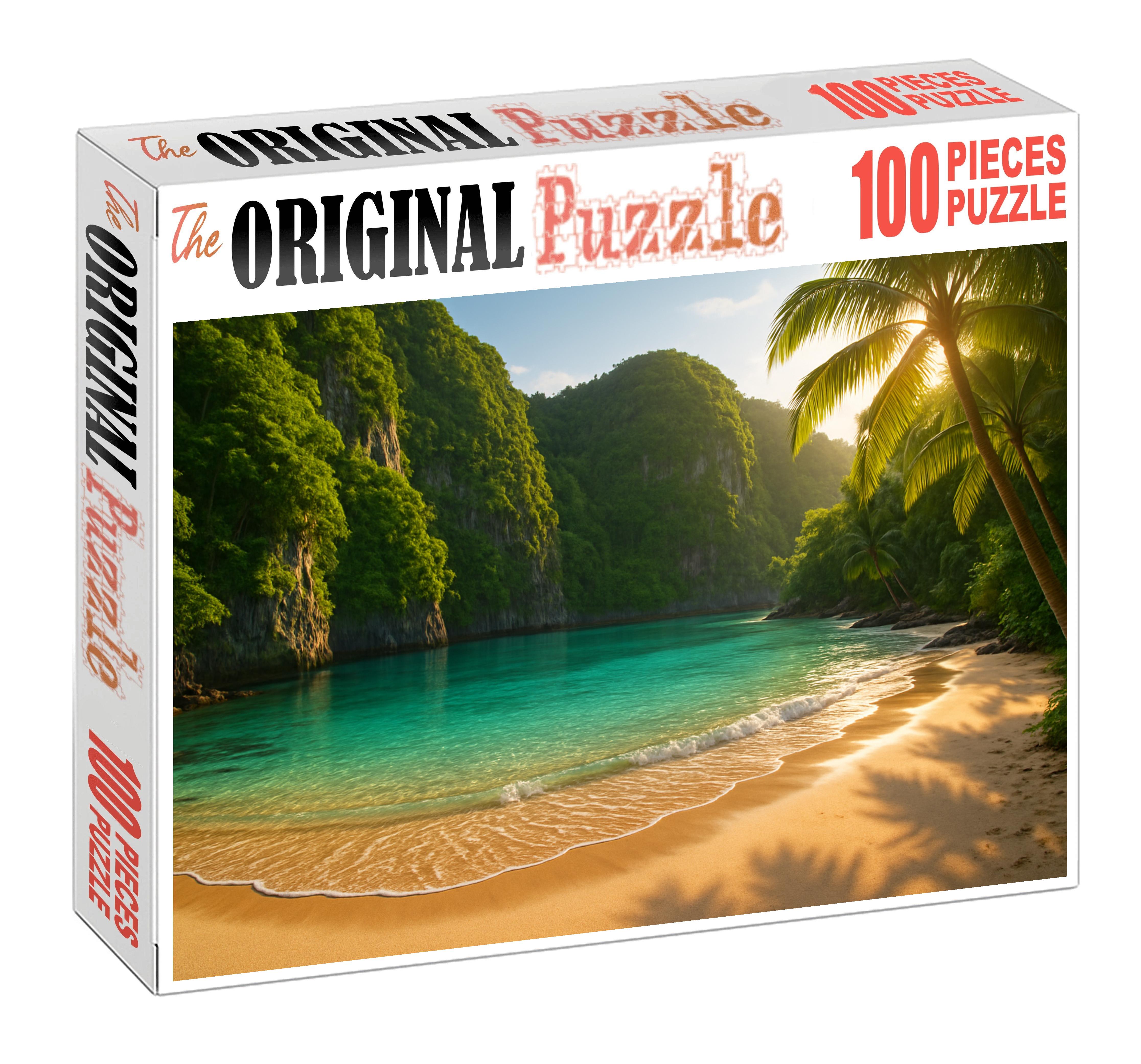 Secluded Lagoon A Pristine Escape 50 Piece Puzzle