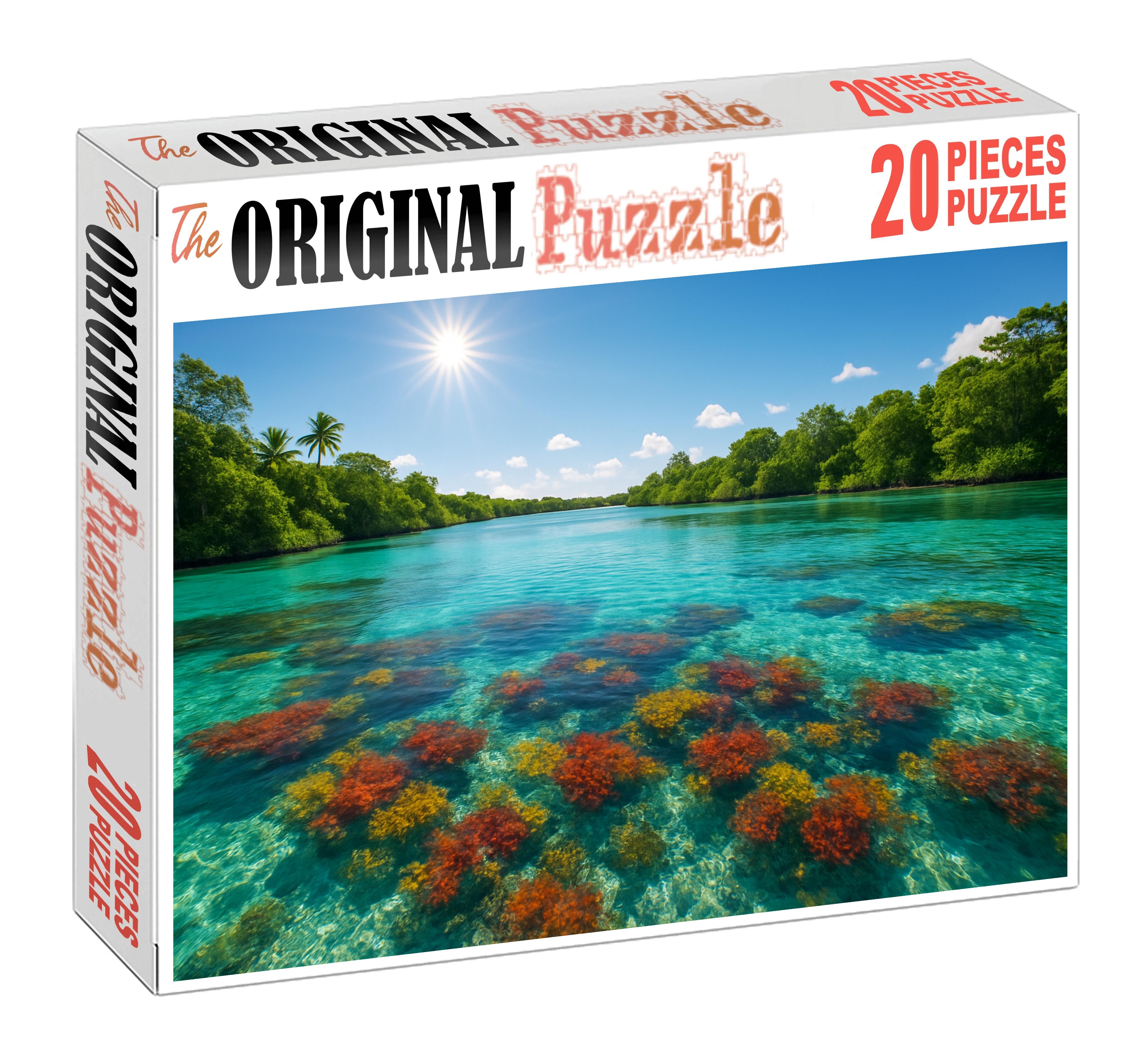 Crystal Lagoon Escape Unique Puzzle Design
