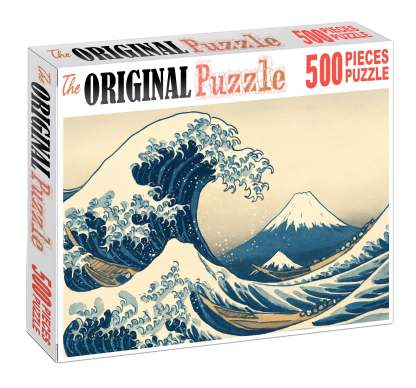 The Great Wave Off Kanagawa Large Format Puzzle