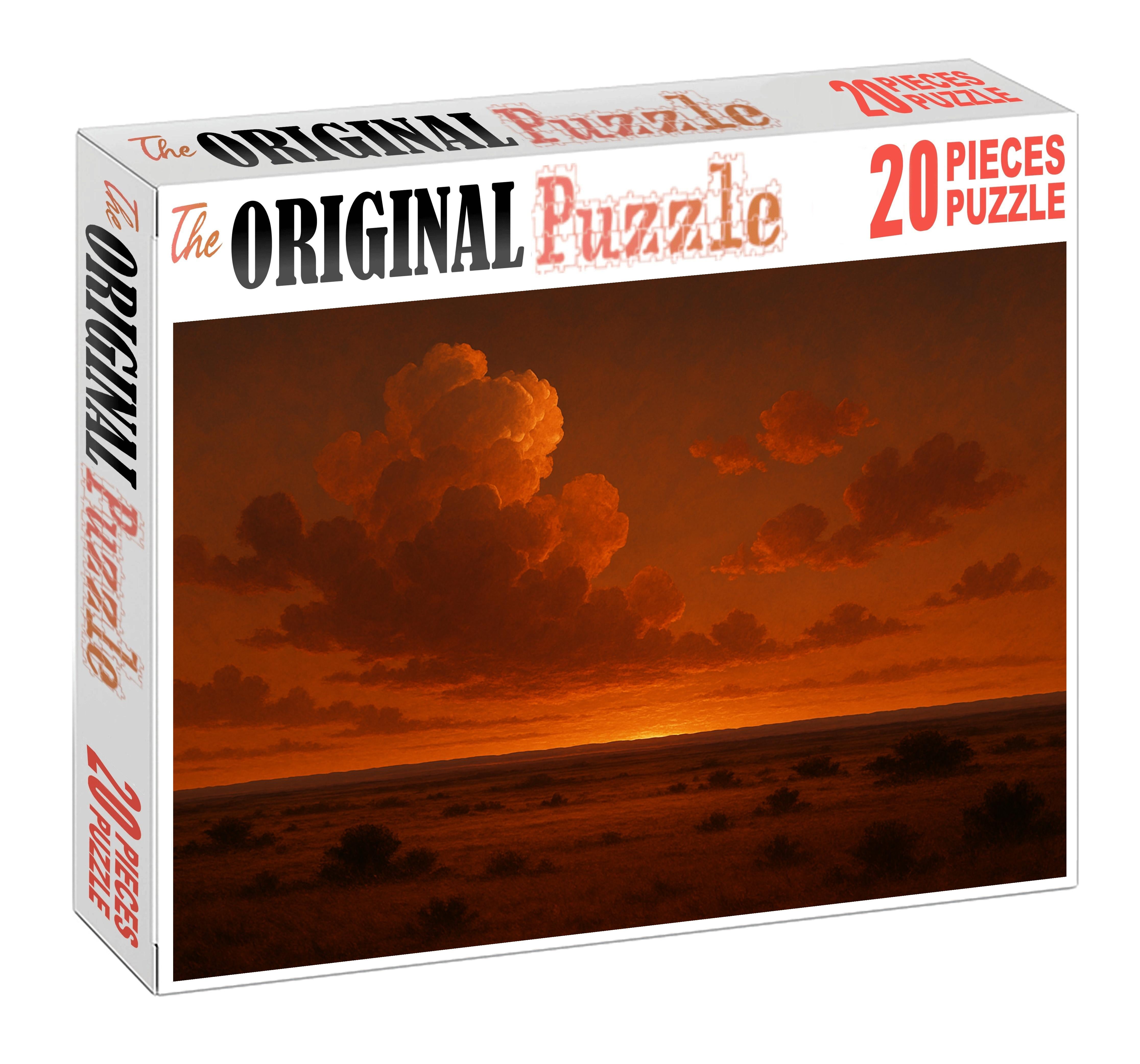 Burnt Sienna Plains 200 Piece Puzzle