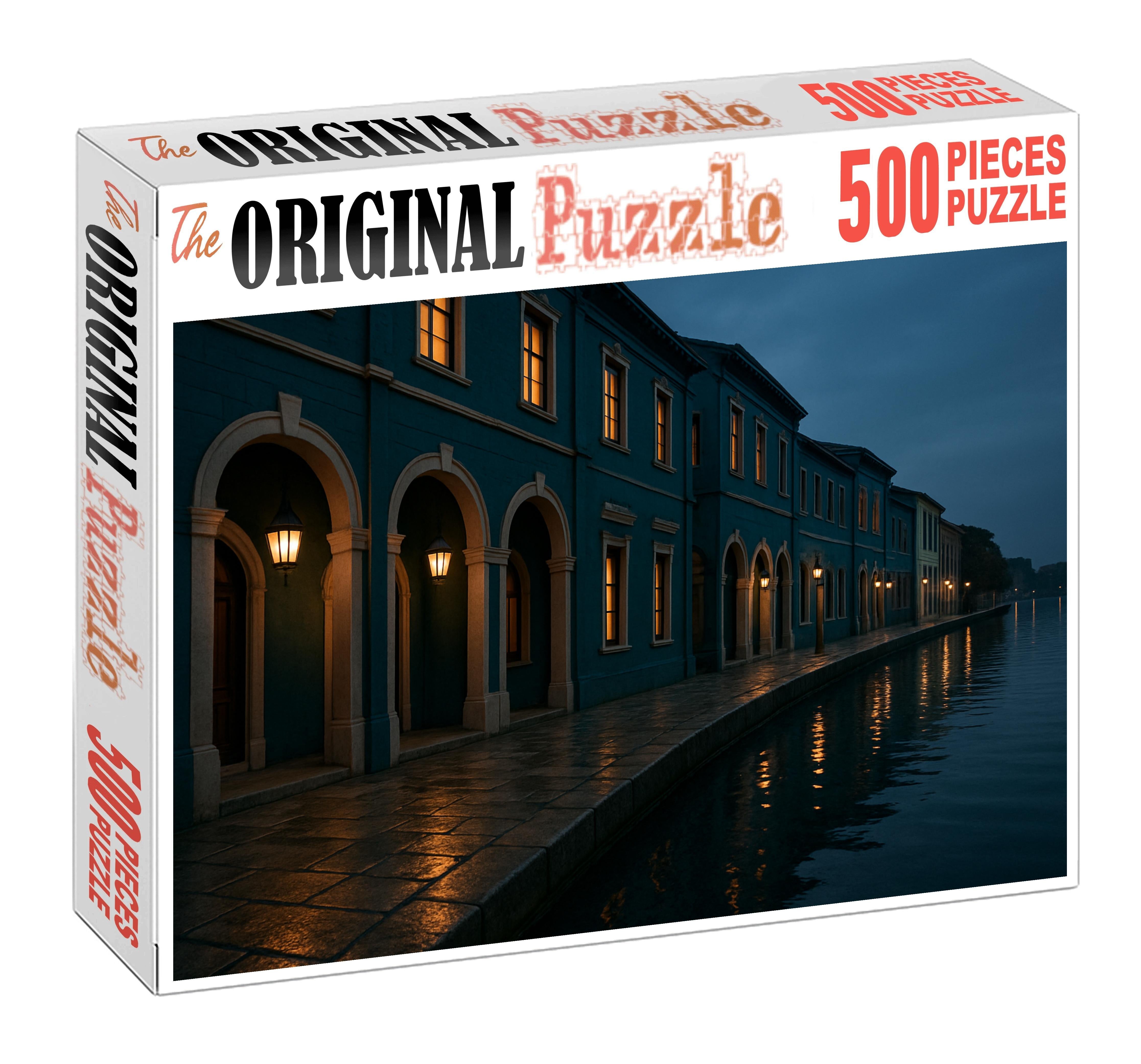 Teal Lantern Quay 200 Piece Puzzle