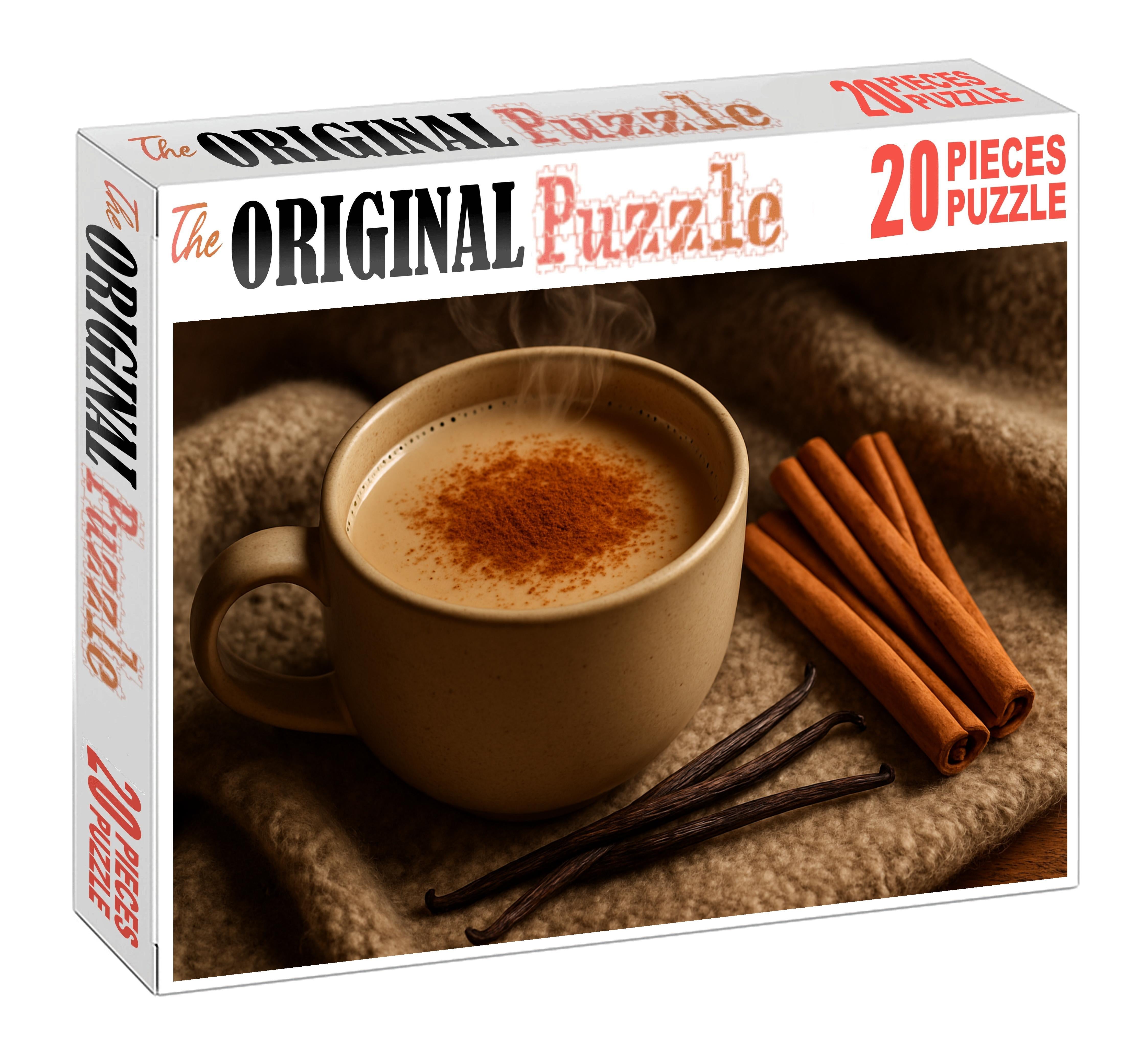 Spiced Vanilla Chai Blend Unique Puzzle Design