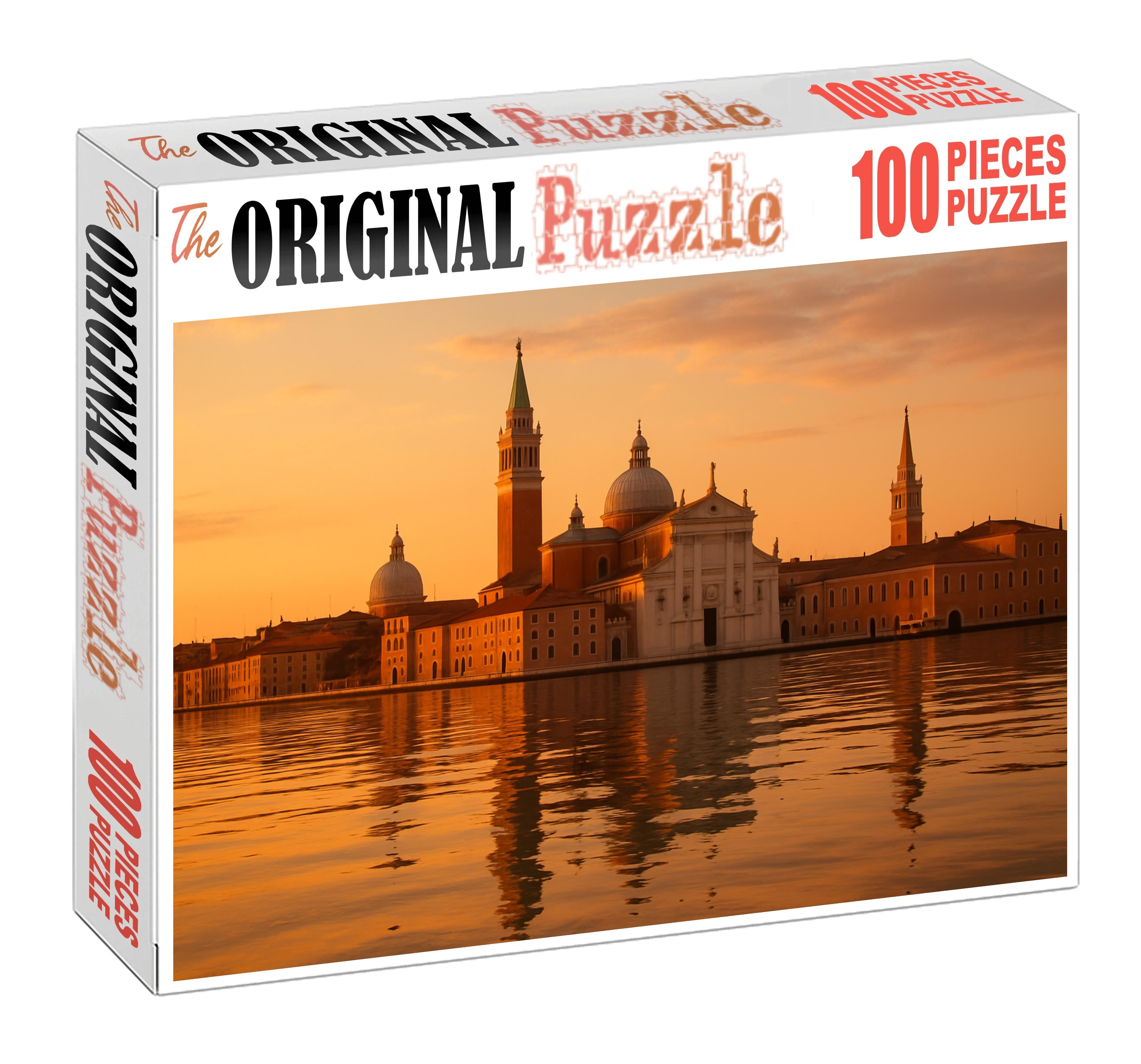 Venice Lagoon Skyline The Timeless Gothic And Renaissance Silhouette 1000 Piece Puzzle
