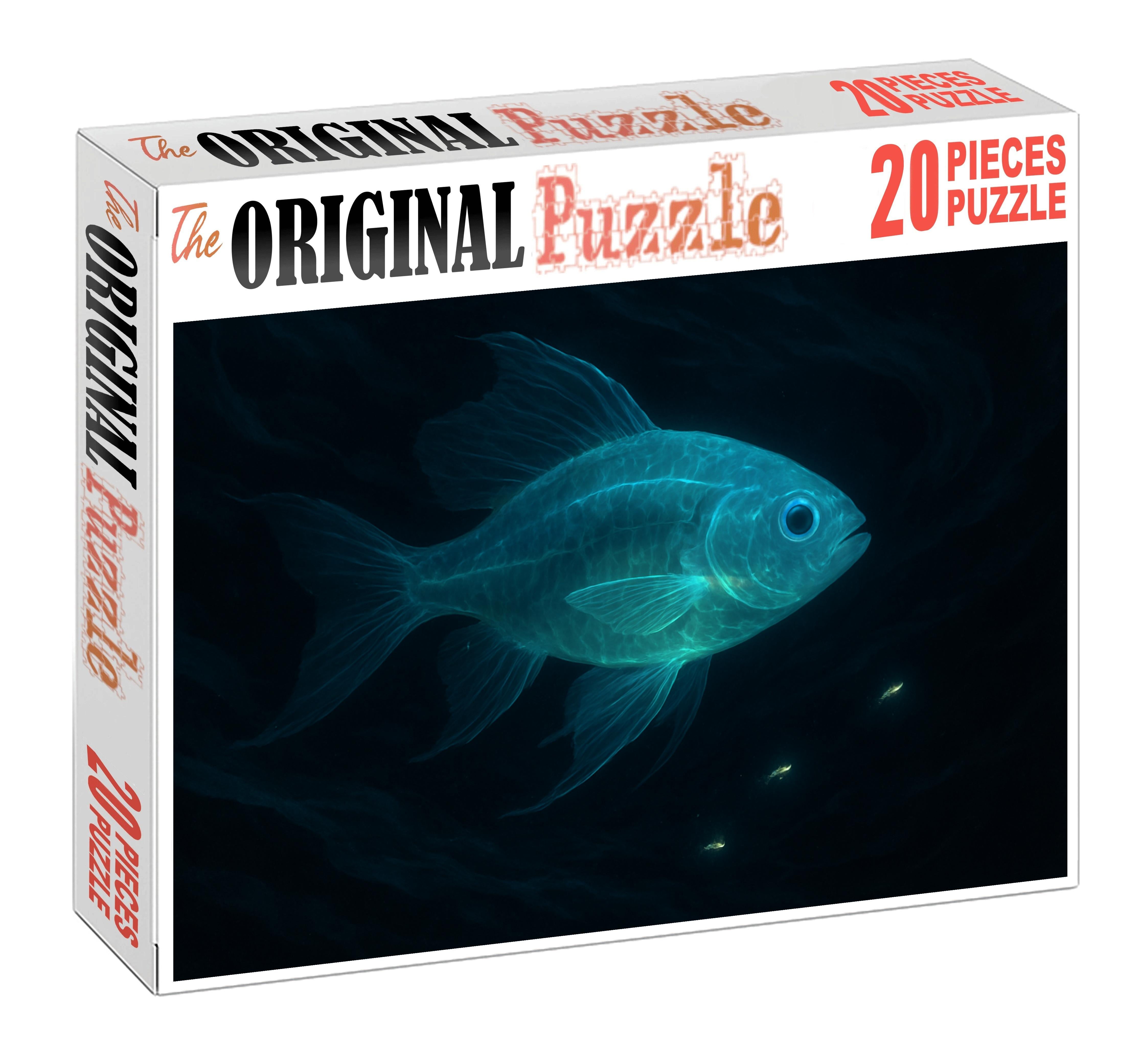 Celestial Lanternfish Deep-water Glowspinner With Transparent Scales Puzzle For Adults