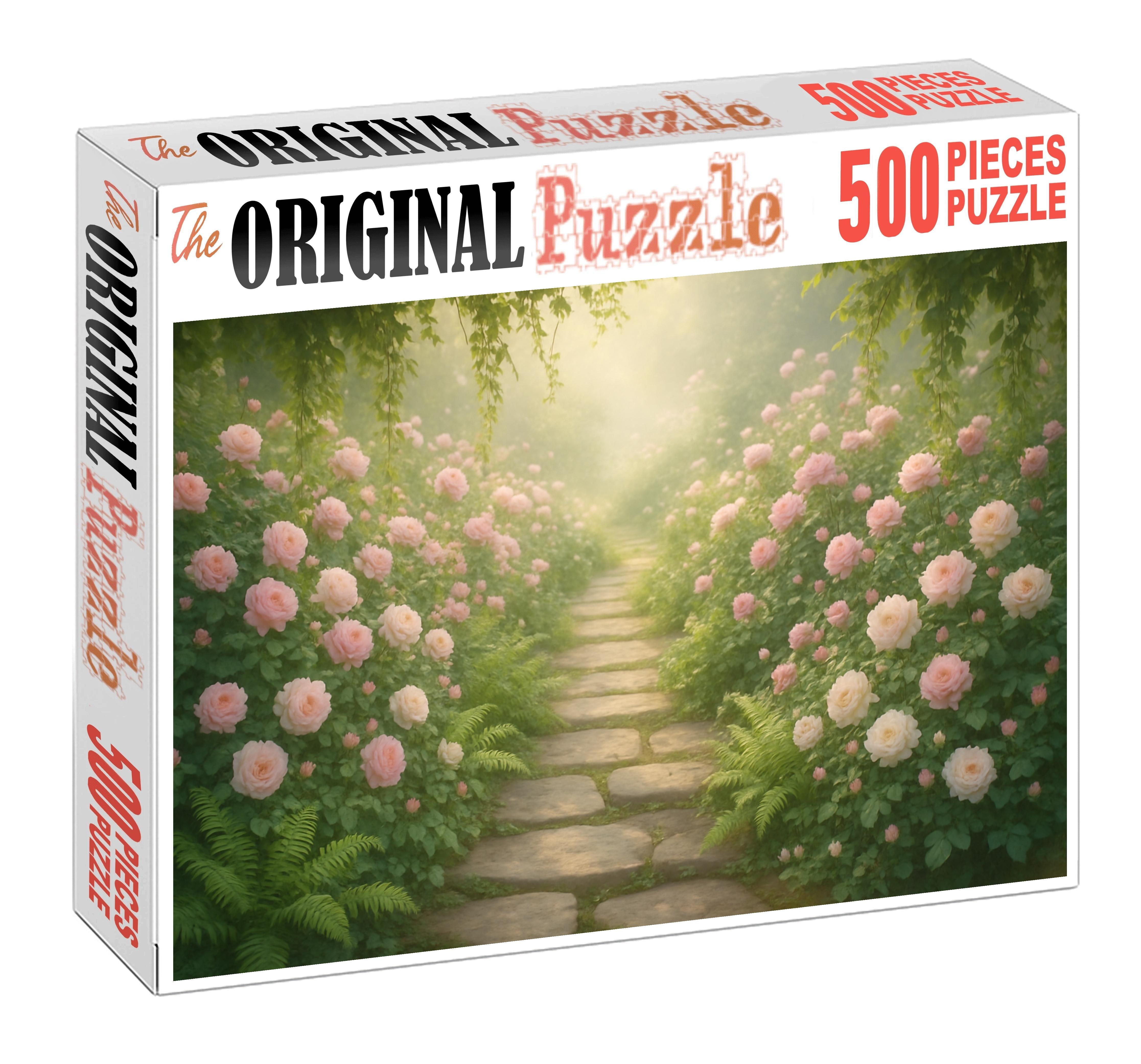 Blush Garden Pathway Puzzle Challenge