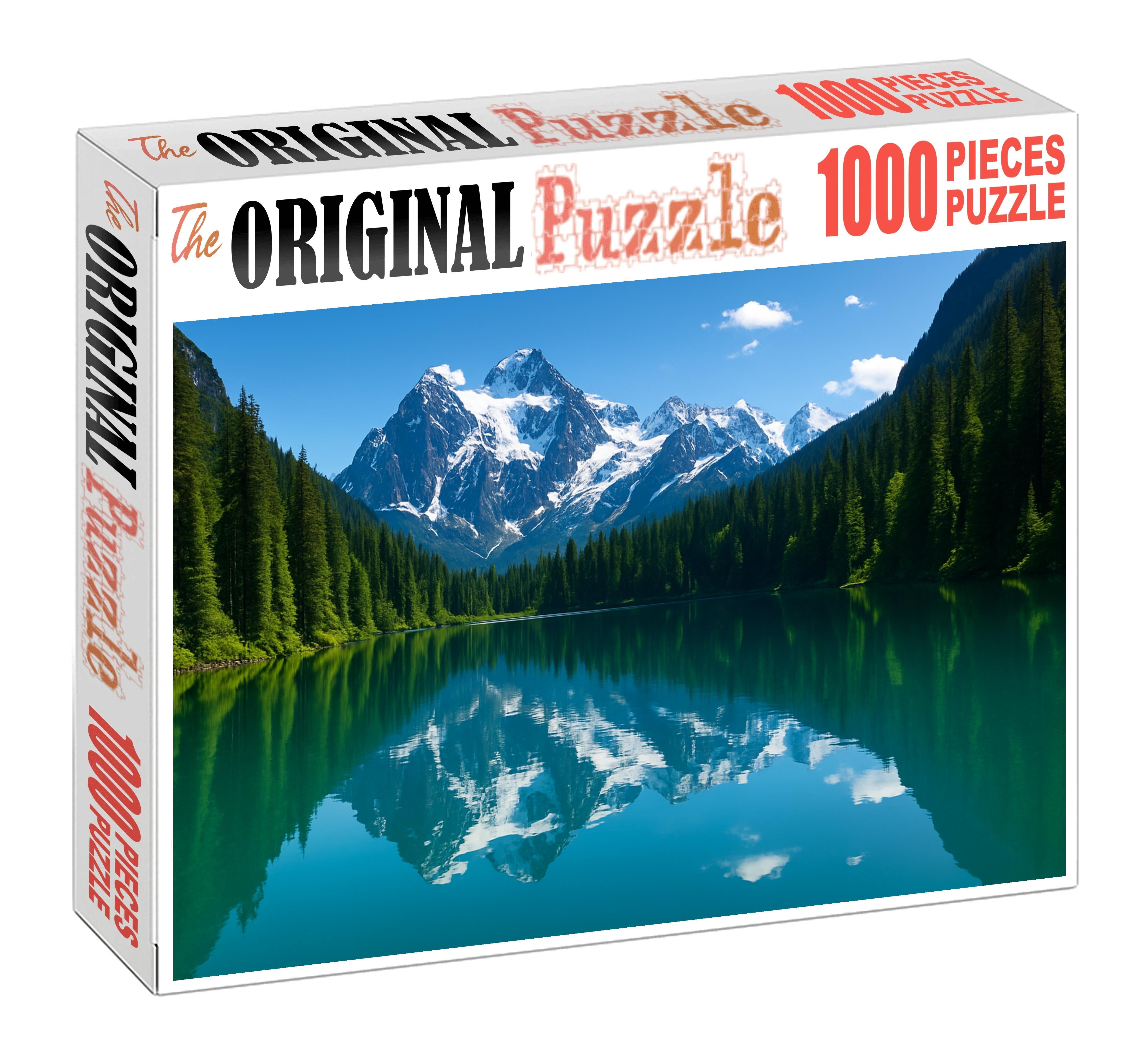 Crystal Clear Alpine Lake Puzzle Fun