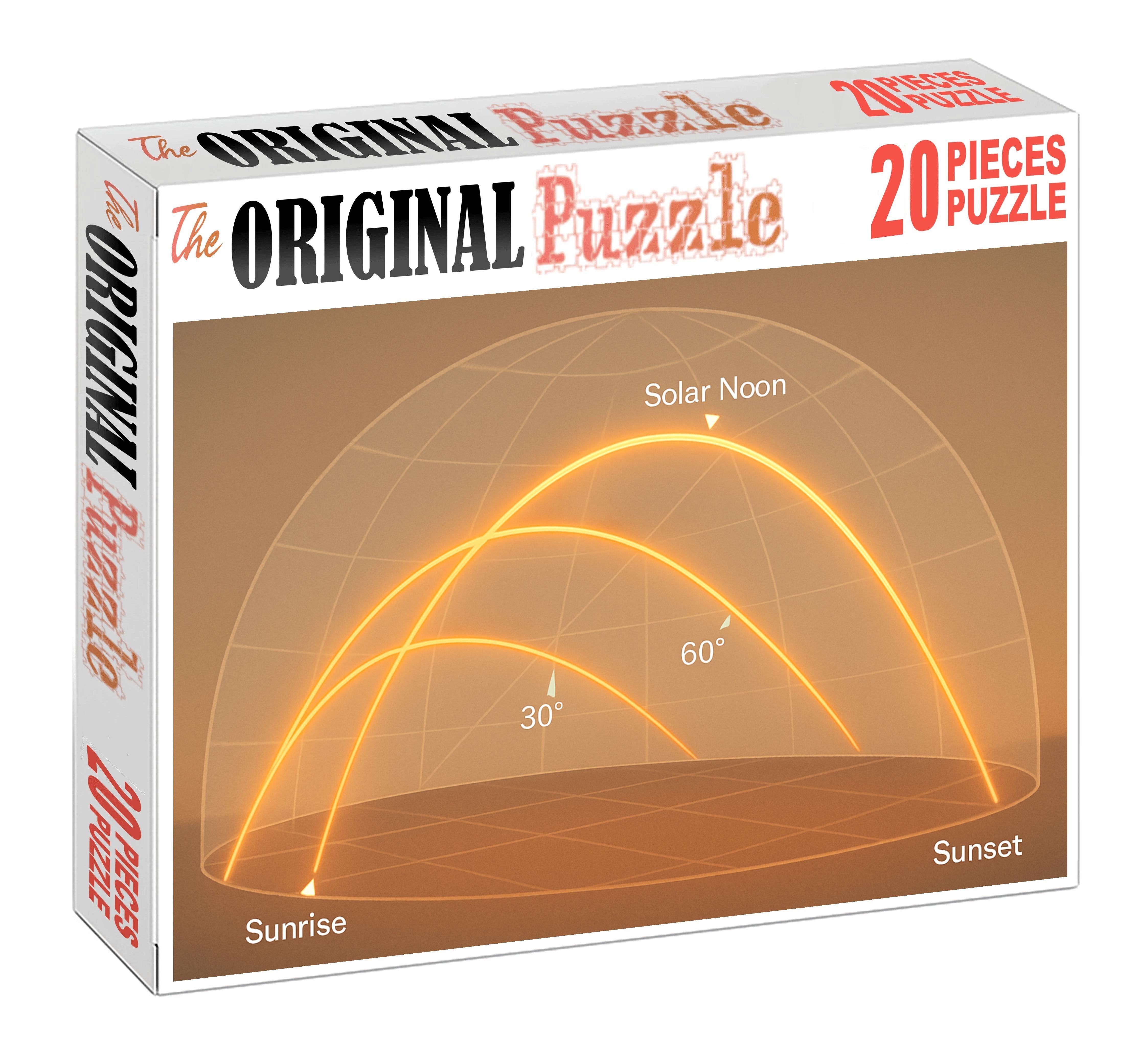 Sun Path And Shadow Projection Chart 500 Piece Puzzle