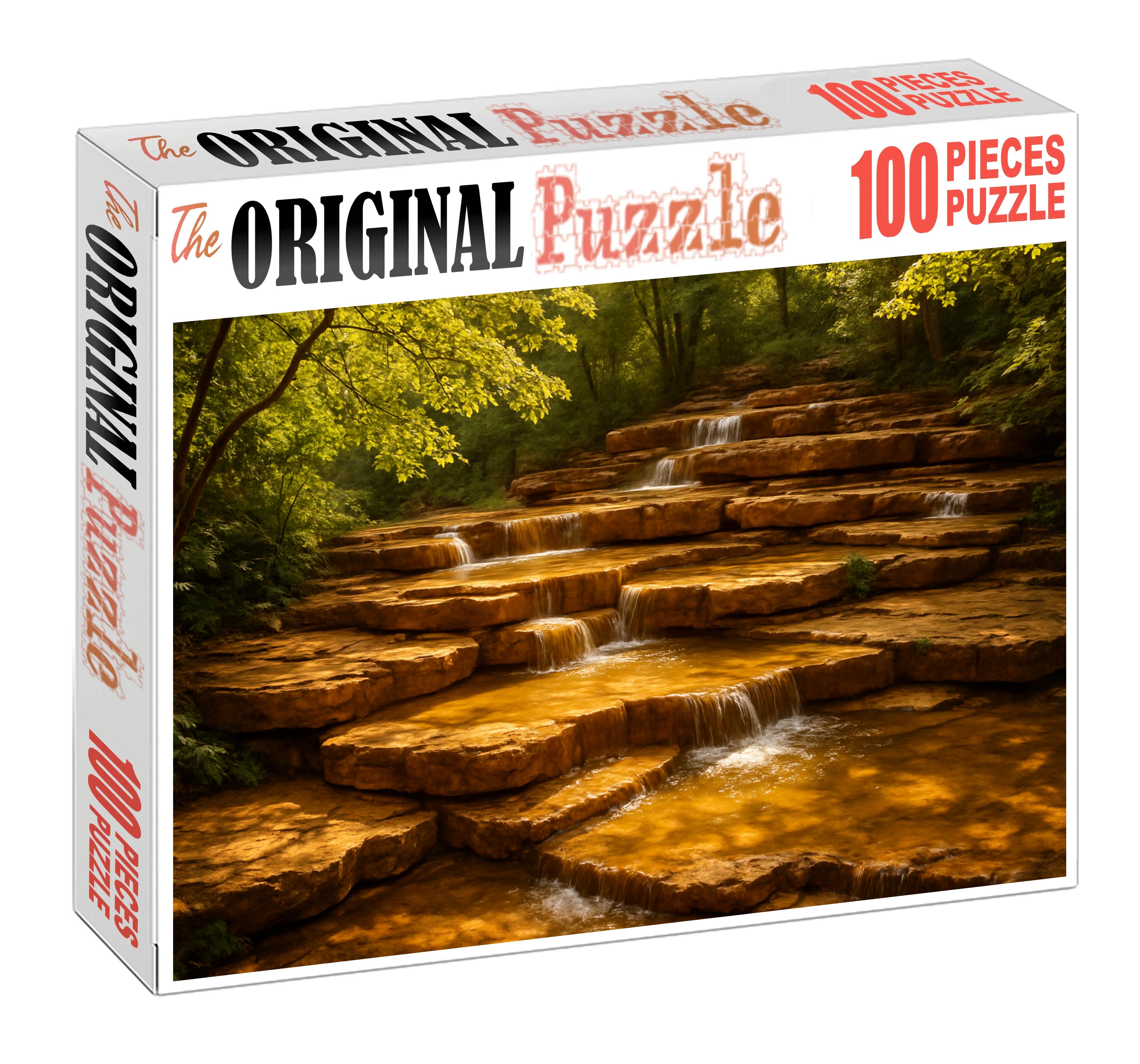 Amber Staircase Falls Challenging Puzzles