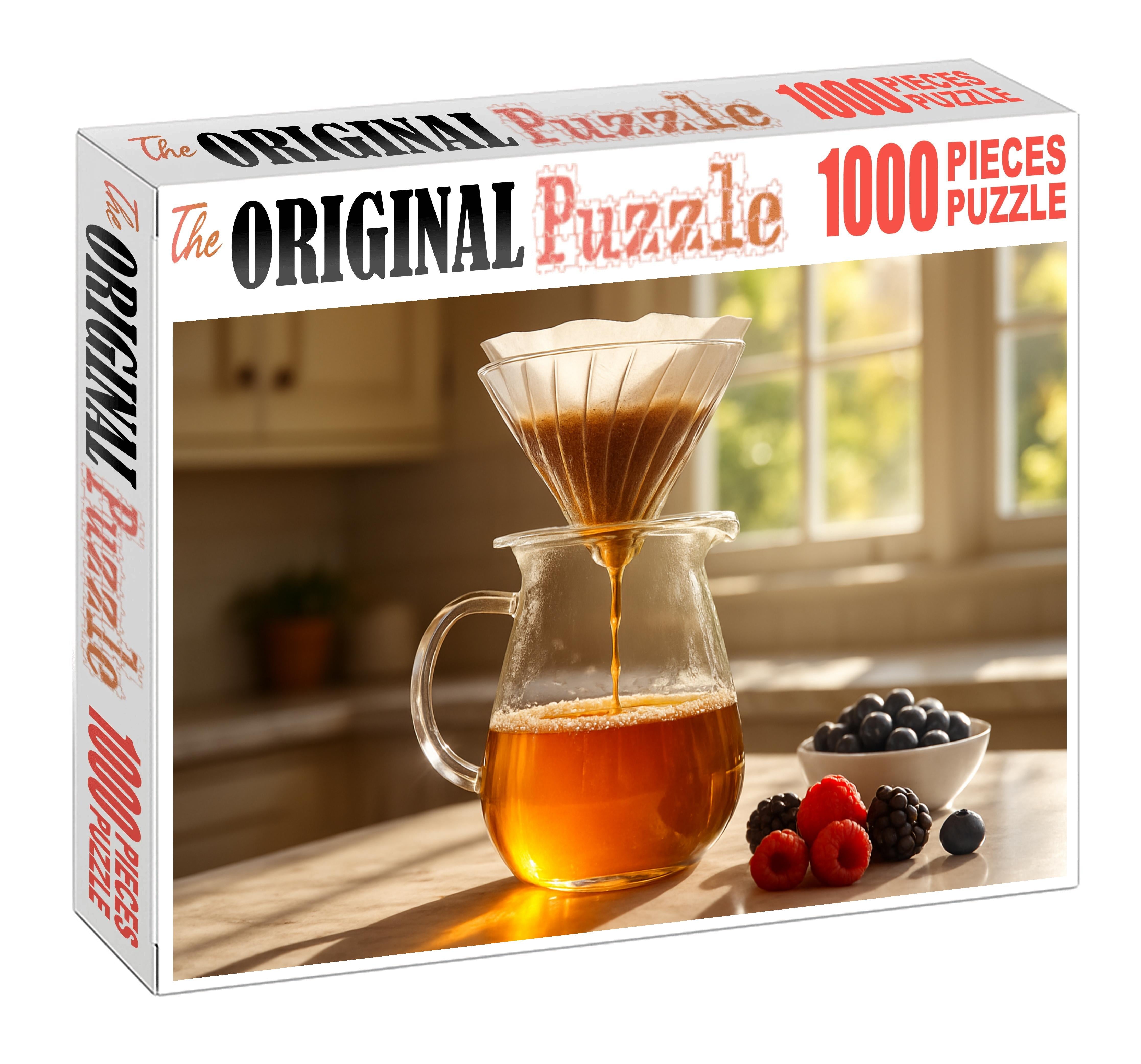 Luminous Cascade Pour-over Puzzle Fun