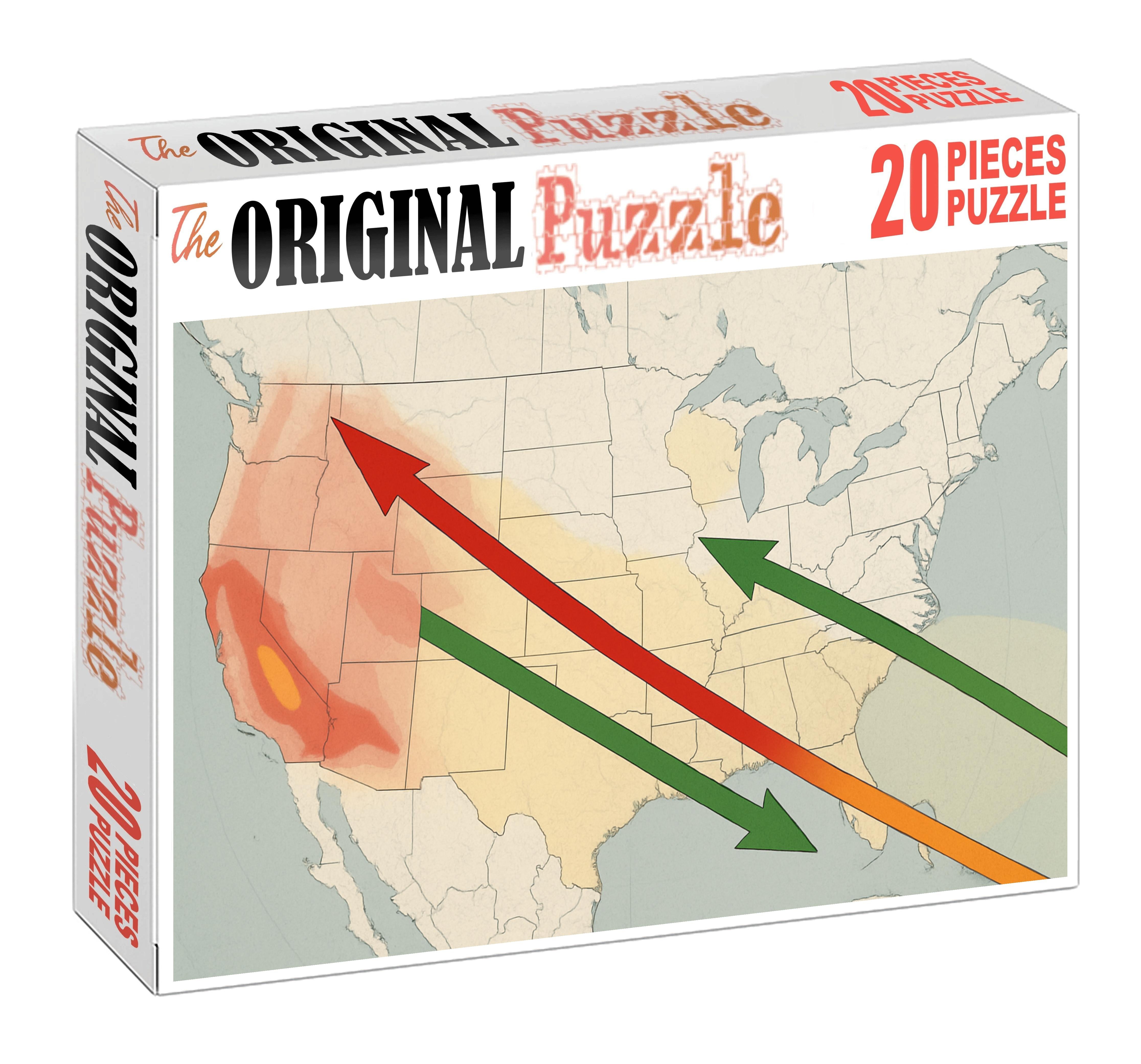 Tectonic Plate Boundary Diagram Mini Puzzle