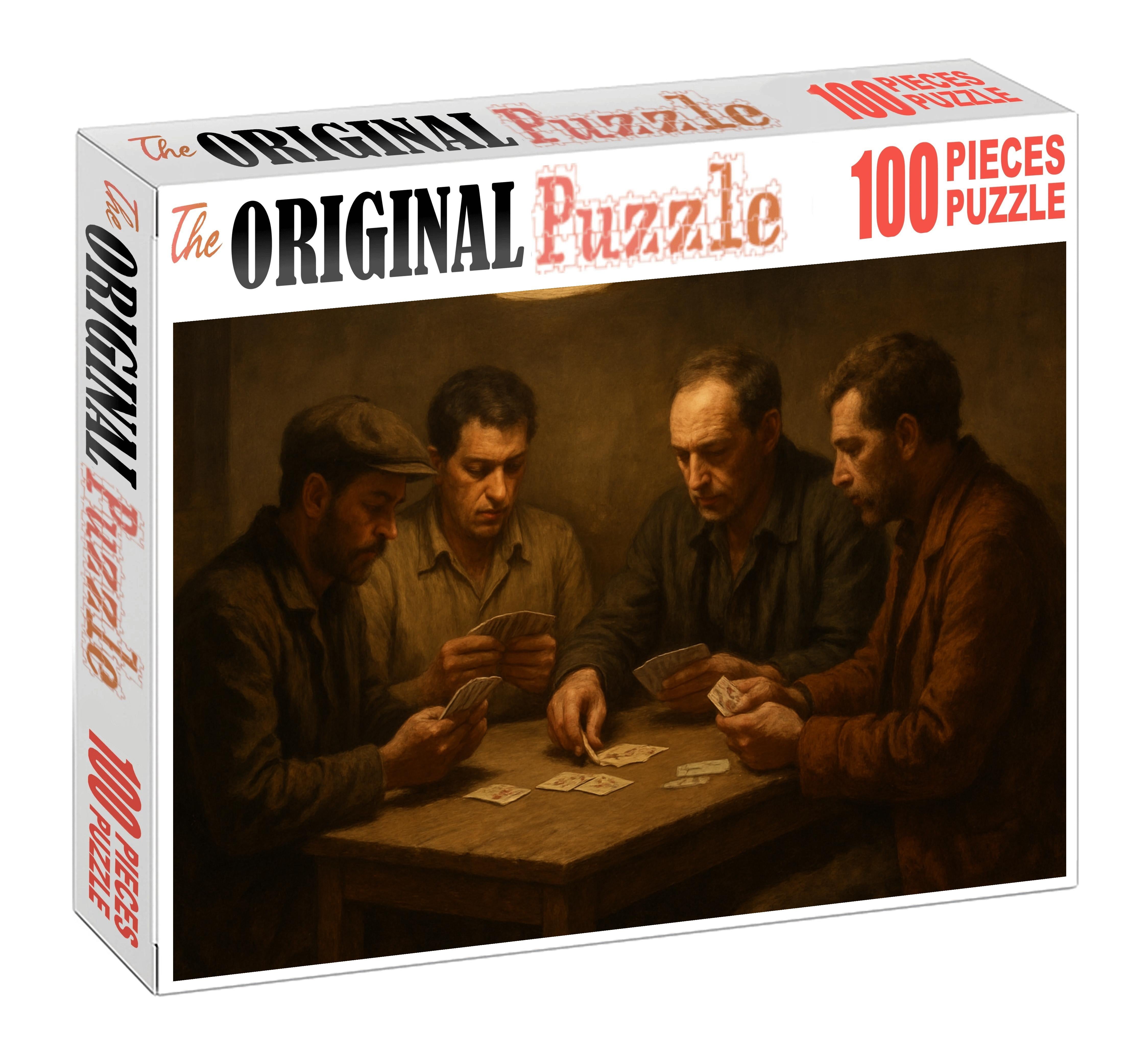 The Card Players 50 Piece Puzzle