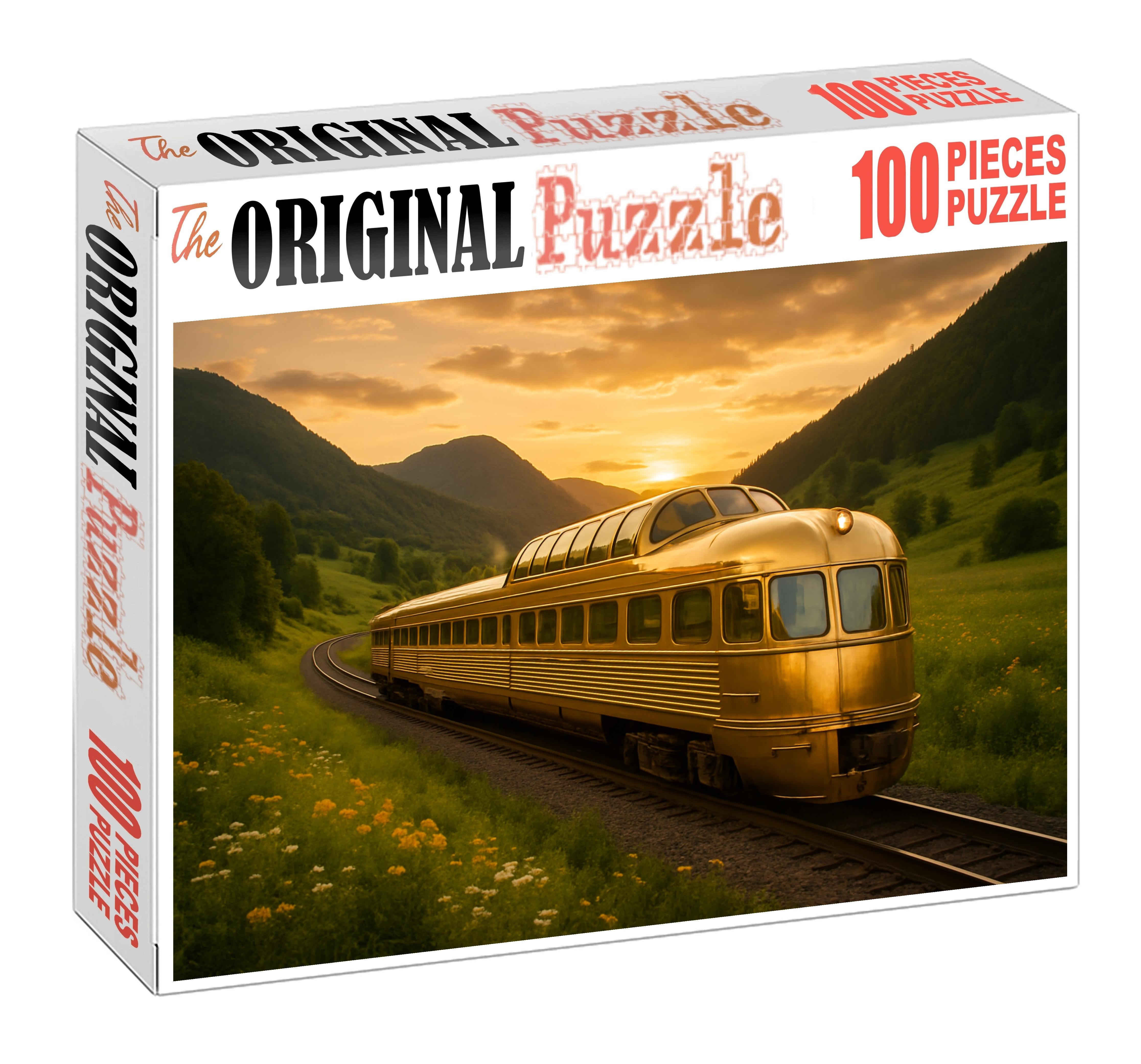 Golden Valley Scenic Railcar Puzzle For Adults