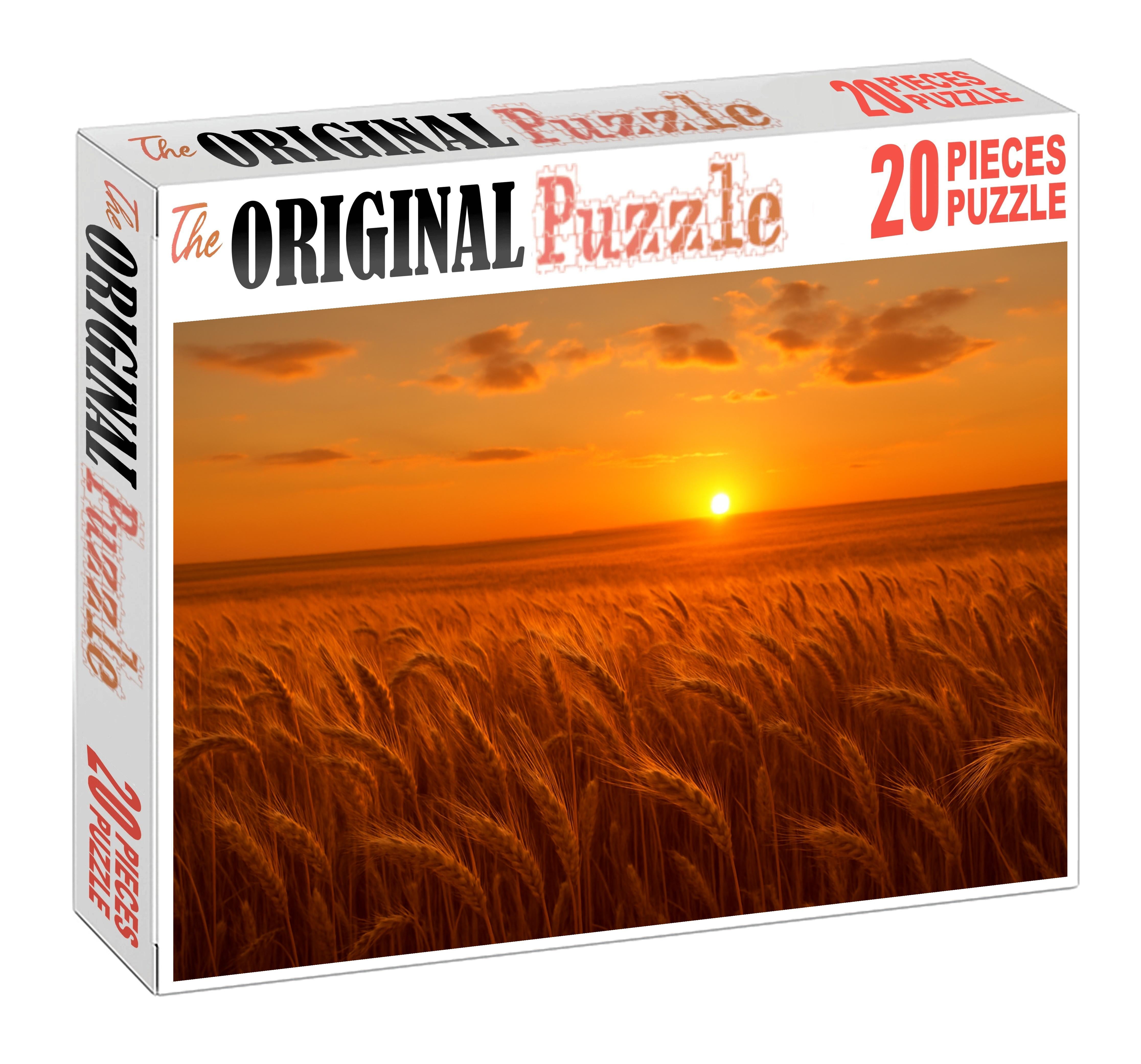 Golden Wheatfield Glow 50 Piece Puzzle