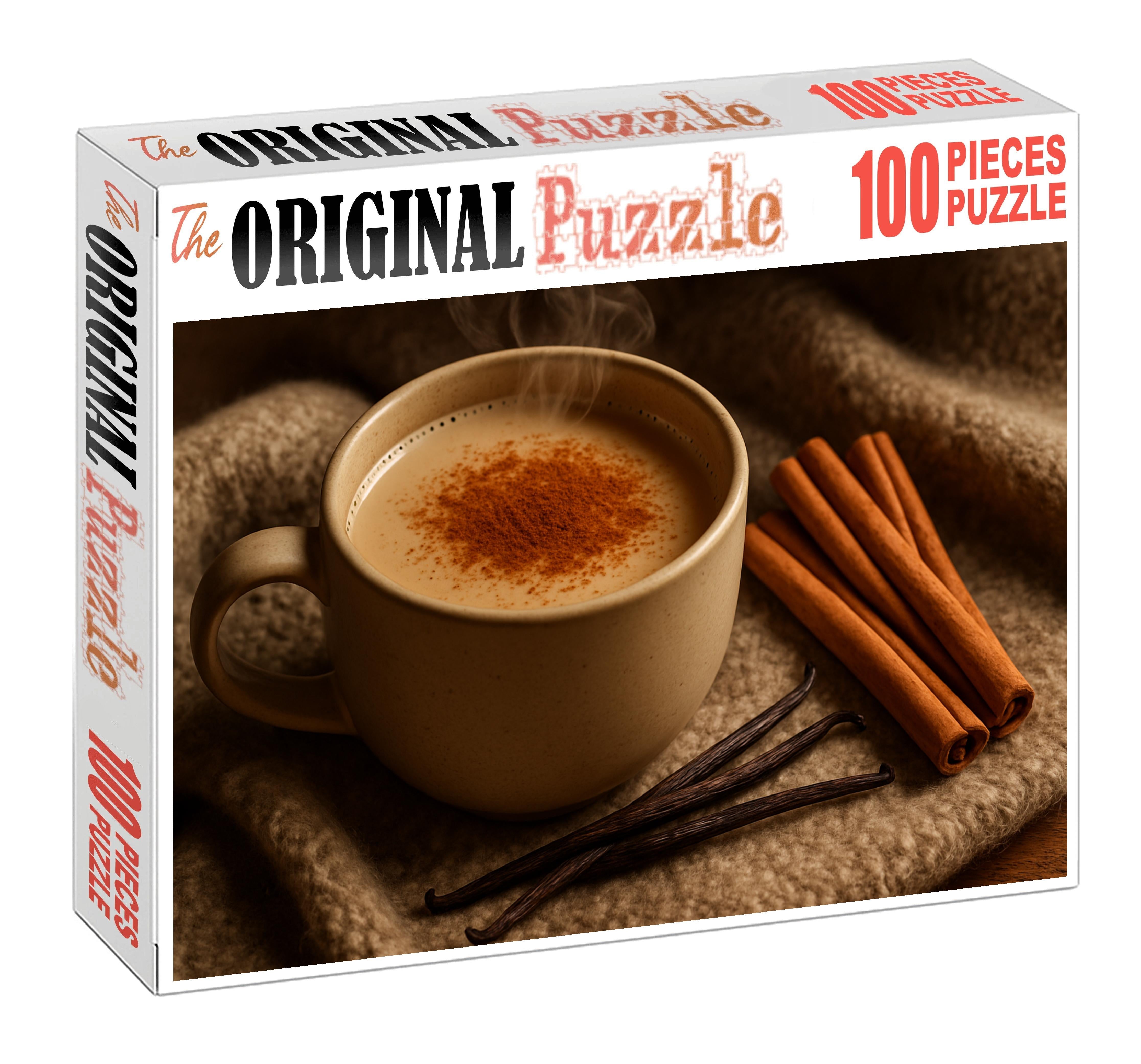 Spiced Vanilla Chai Blend Unique Puzzle Design